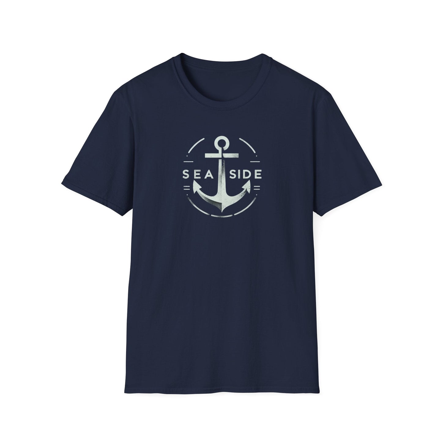 Stylish Nautical Seaside Anchor Tee | Unisex Soft-Style Comfort Shirt Great Gift, Husband Gift, Boyfriend Gift, Boat shirt