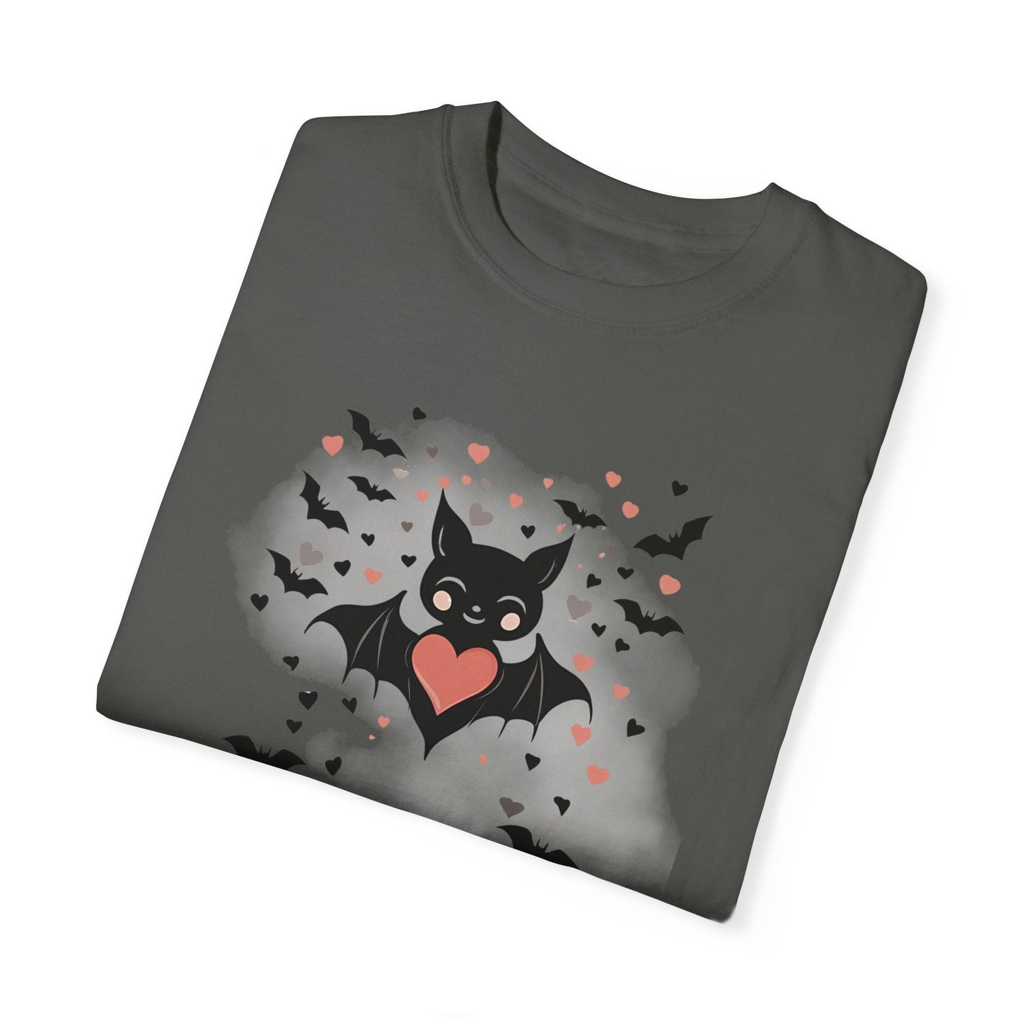 Happy Halloween Bat Vibes Comfort Colors 1717 Garment-Dyed T-Shirt Halloween Tshirt Womens Gift Mens Gift Holiday Gift