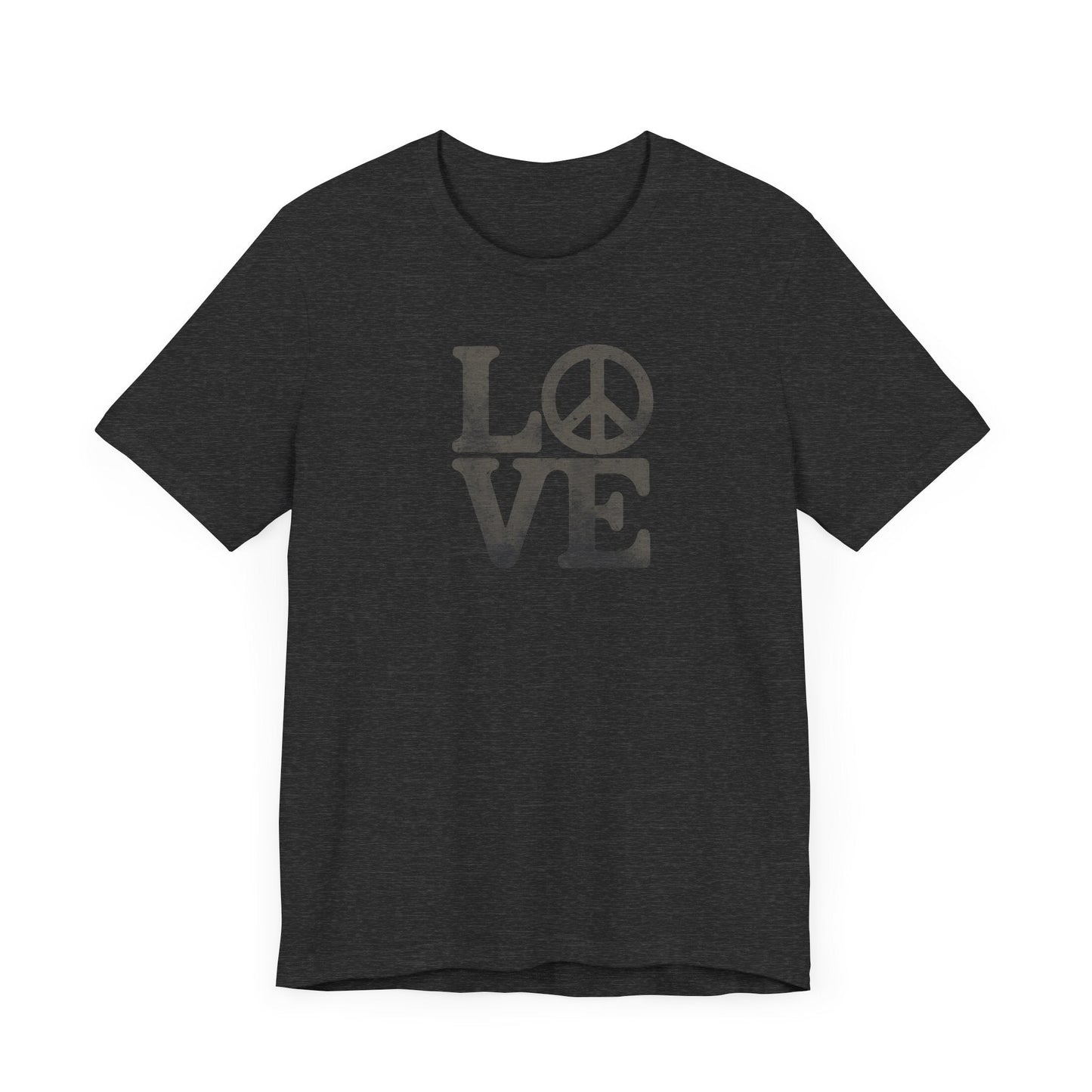 Love and Peace Unisex Jersey Tee | Soft Cotton | Quality Print Gift Idea, Mom Gift, Daughter Gift, Girlfriend Gift