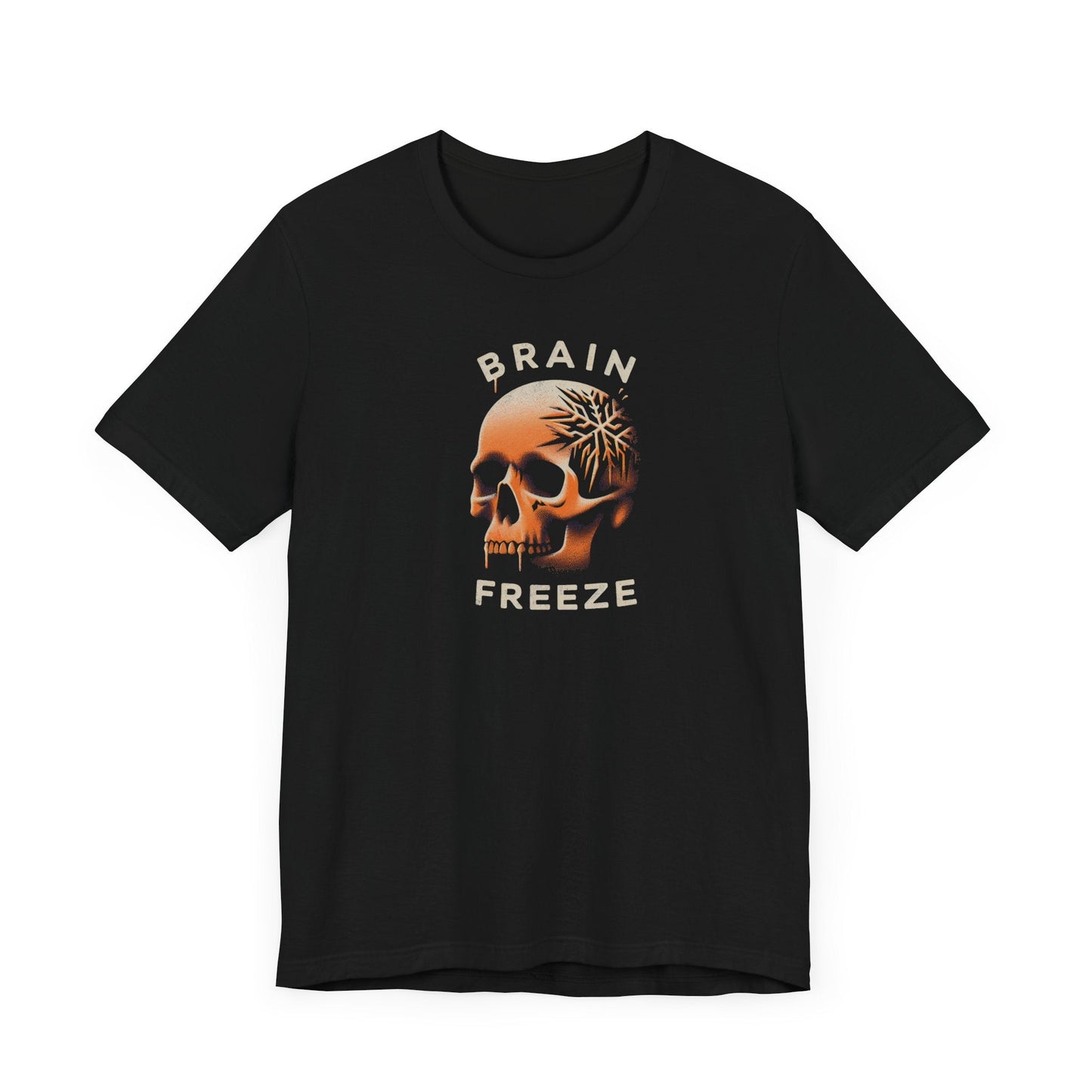 Brain Freeze Skull Tee: Unleash Your Style and Comfort with a Stylish Graphic Tshirt