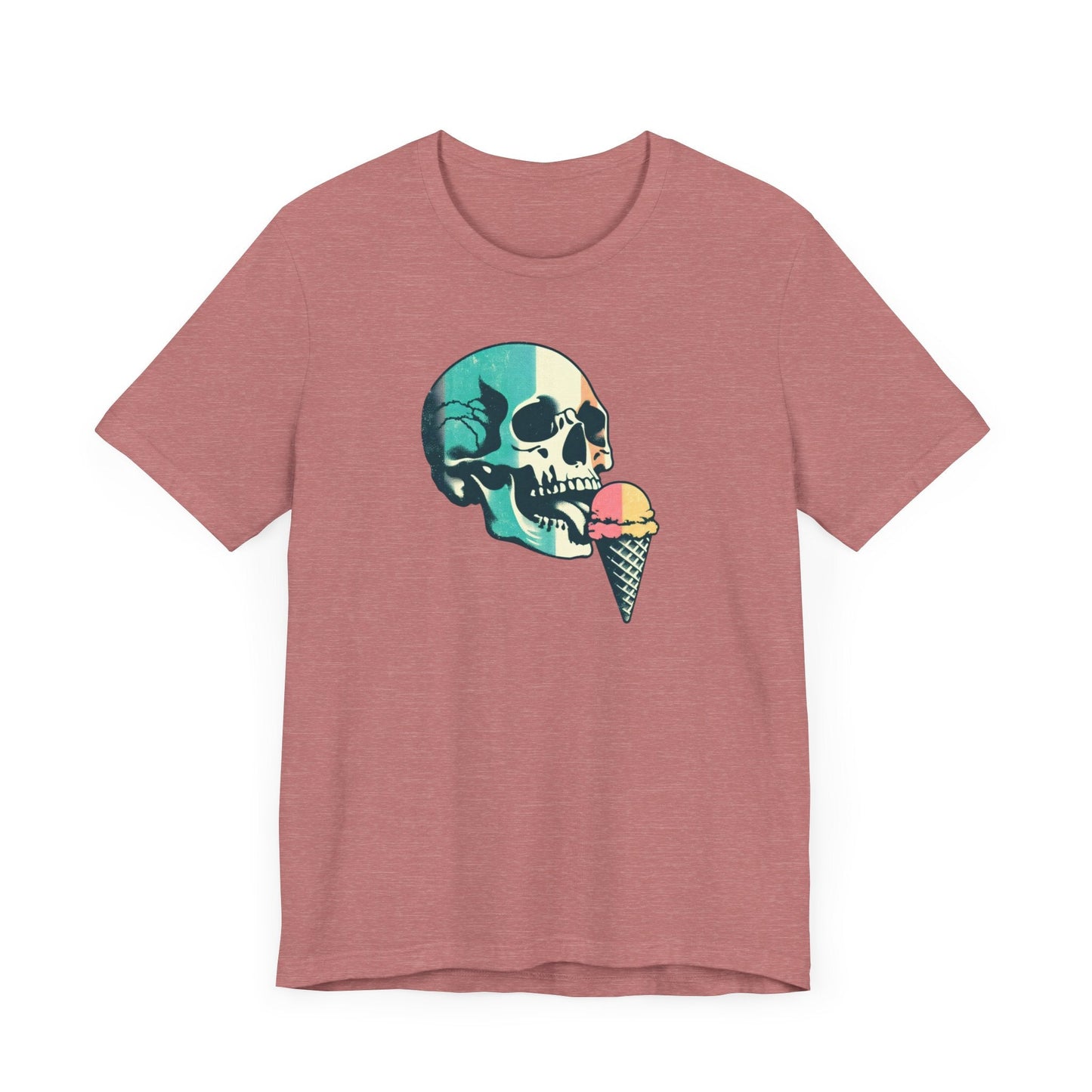 Skull Tee: Embrace Cool Comfort and Style with This Crewneck Tshirt Makes a Great Gift