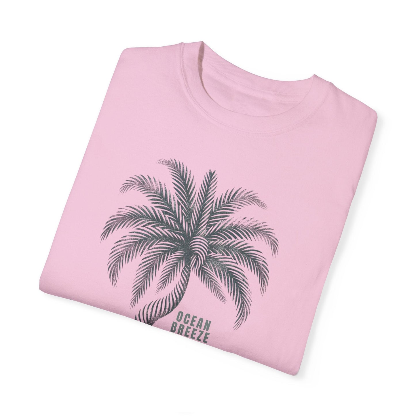 Ocean Breeze & Palm Trees: Enjoy Comfort with Our Cozy Cotton Tee Great Gift Tshirt