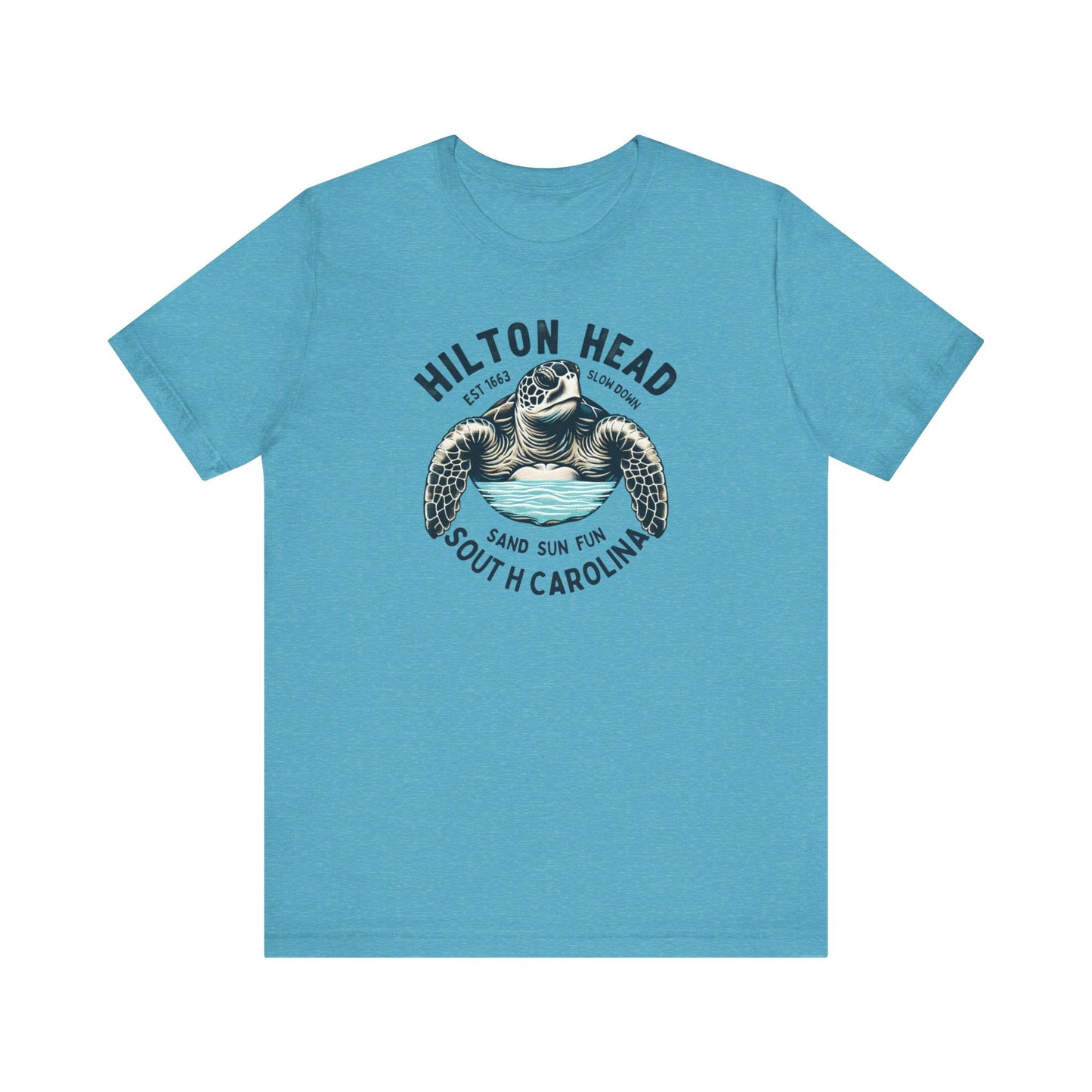 Hilton Head South Carolina Graphic Tee Vacation Shirt Beach Vibes Destination Shirt Great Gift Idea