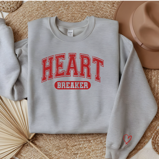 Heartbreaker Unisex Graphic Sweatshirt Trendy and Comfortable Statement Pullover