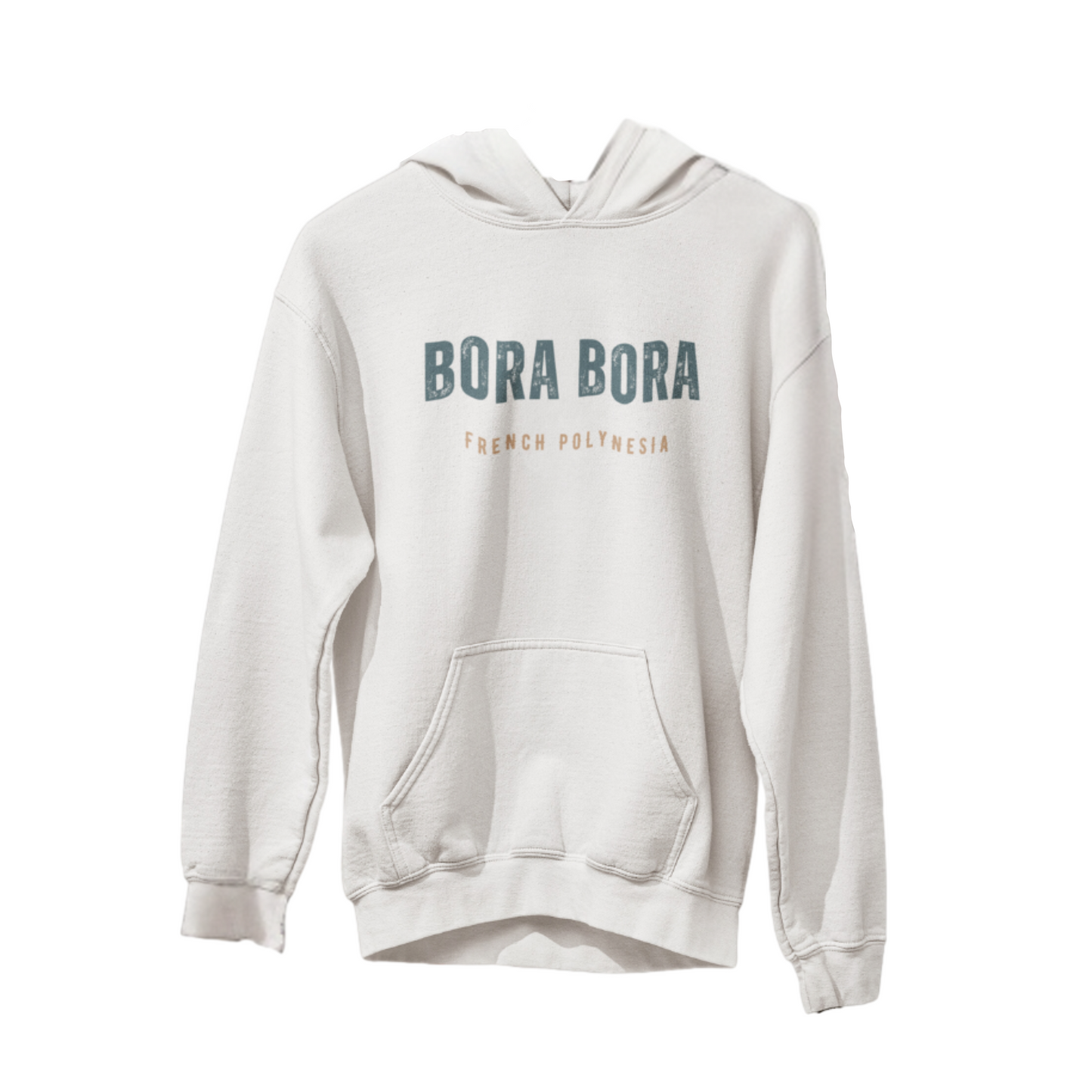 Bora Bora Unisex Heavy Blend Hooded Sweatshirt Cozy, Stylish, and Durable Vacation Destination Trave;l Shirt Great Gift