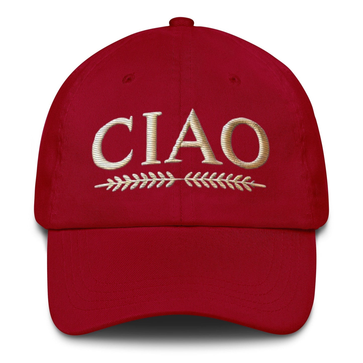 Embroidered Stylish CIAO Classic Dad Hat