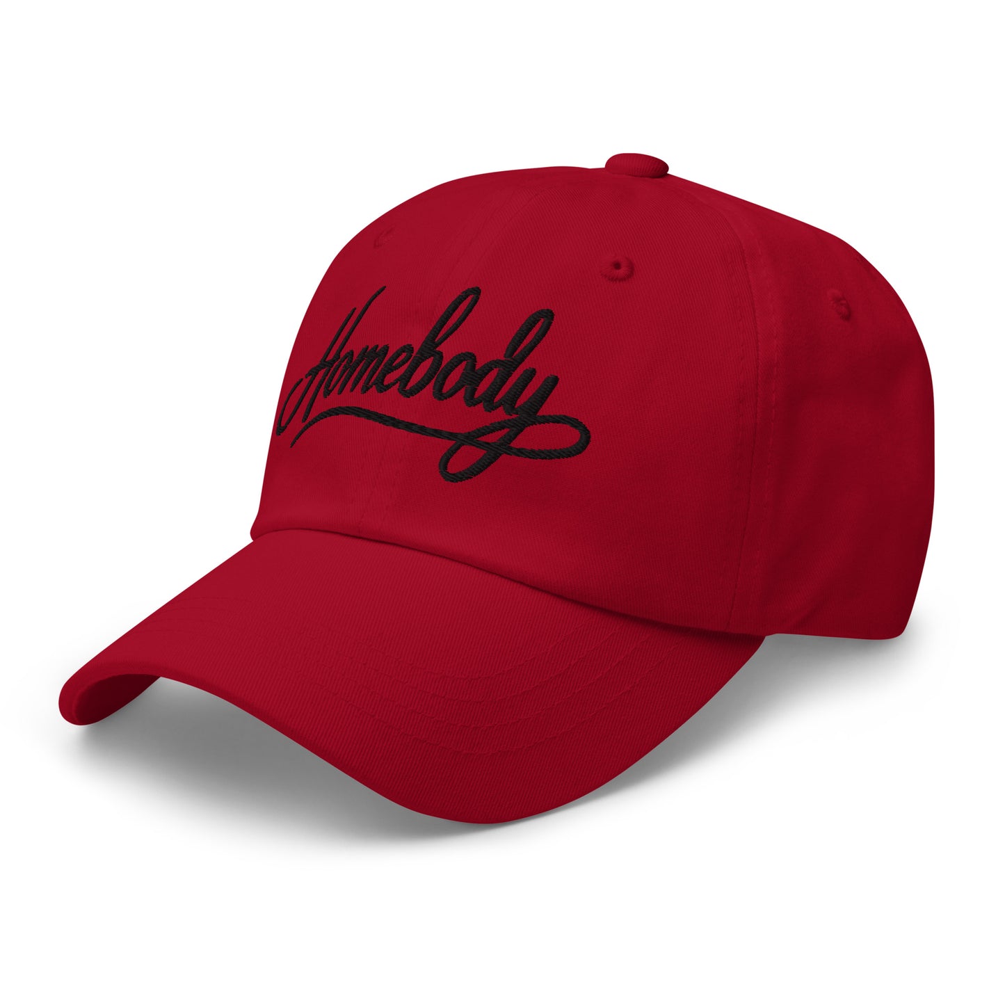 Embroidered 'Homebody' Dad Hat – Adjustable Low Profile Cap