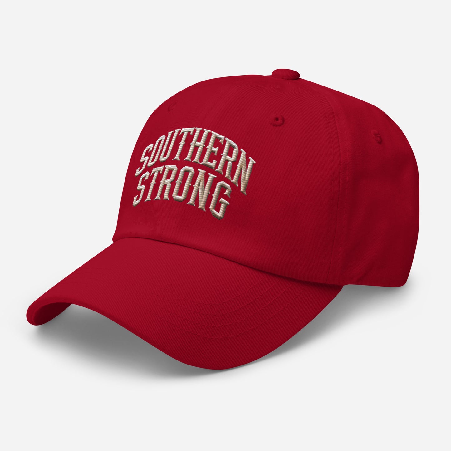 Embroidered 'Southern Strong' Dad Hat – Adjustable Low Profile Cap