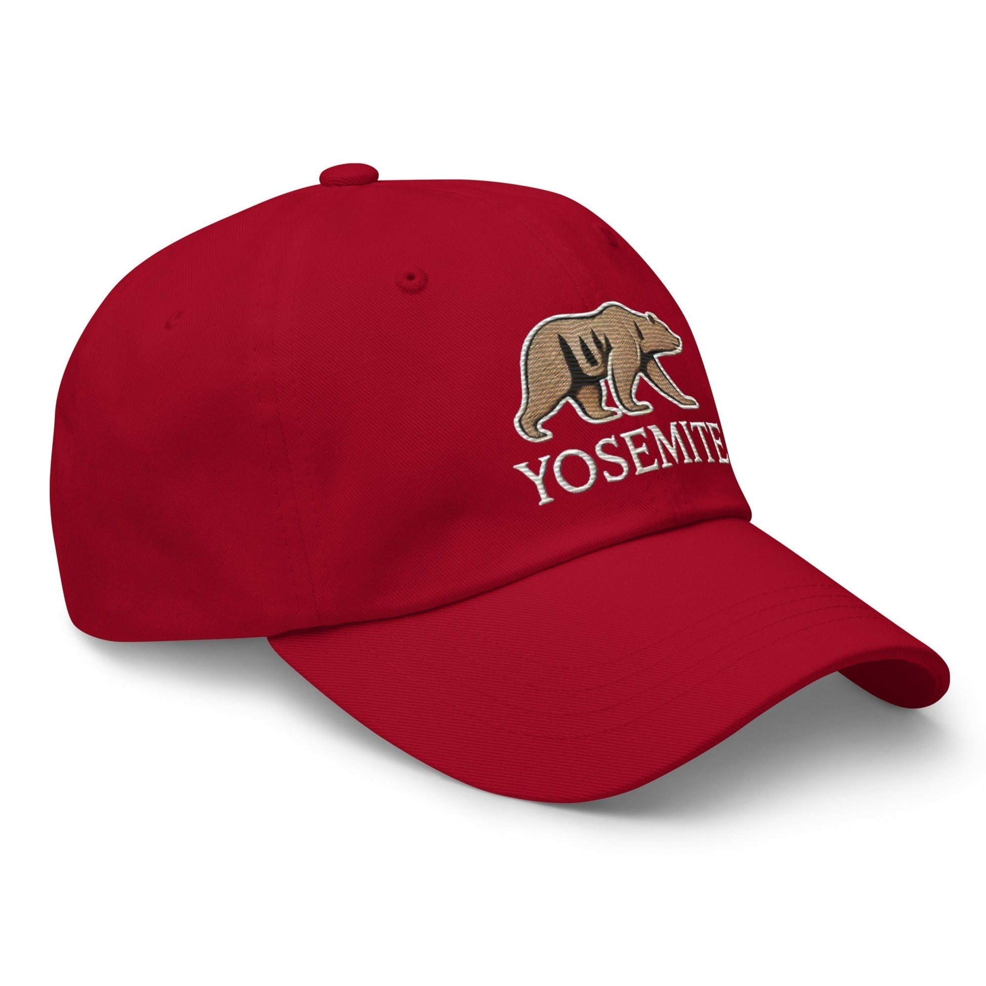 Embroidered Yosemite Wildlife Bear Dad Hat