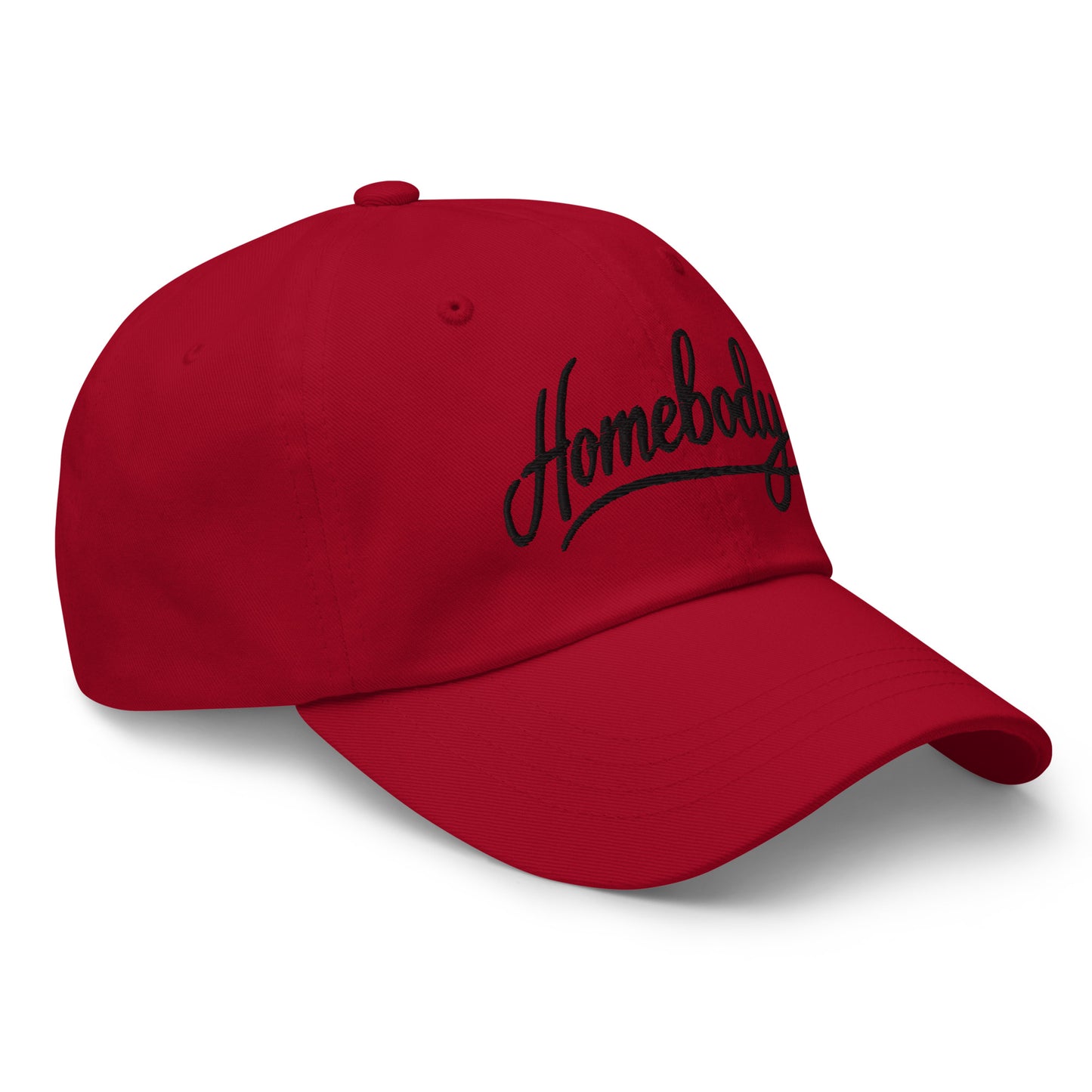 Embroidered 'Homebody' Dad Hat – Adjustable Low Profile Cap