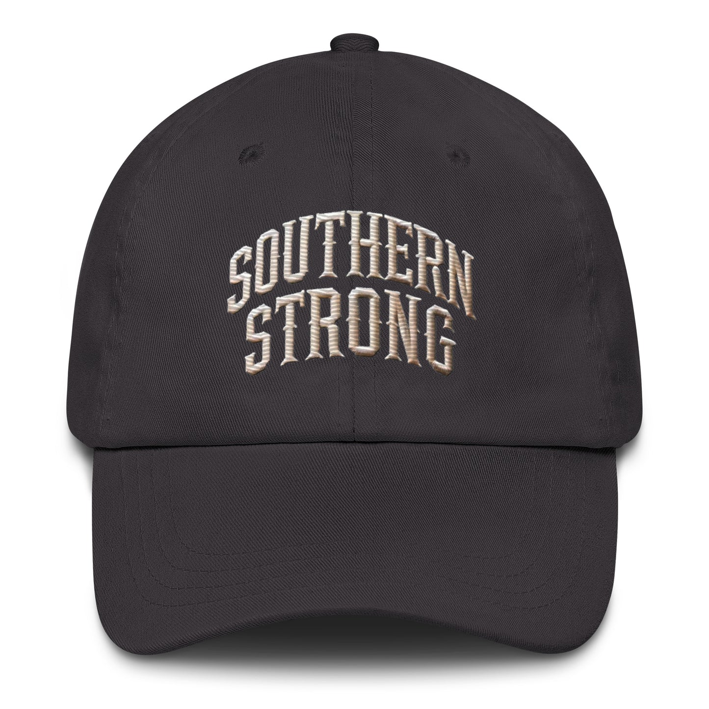 Embroidered 'Southern Strong' Dad Hat – Adjustable Low Profile Cap