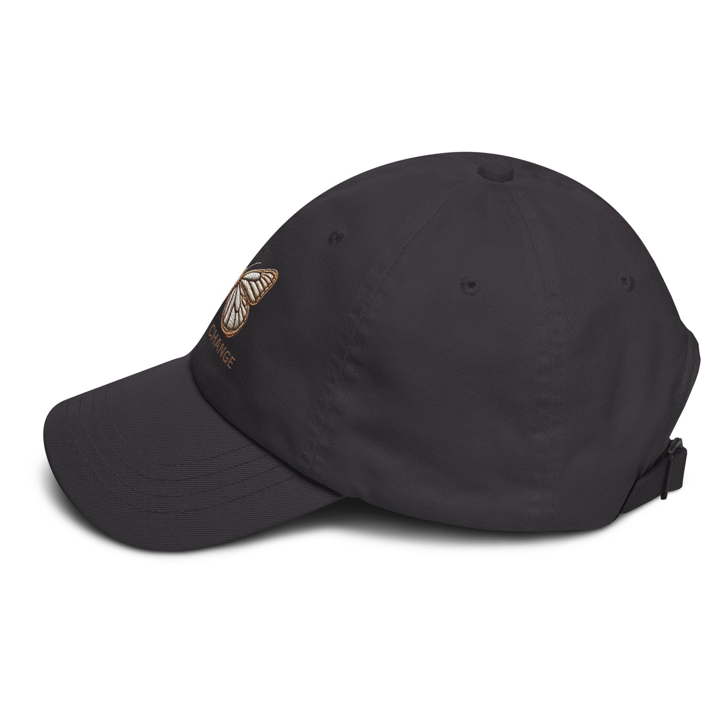 Embroidered 'Simplicity of the Beautiful Butterfly Embrace Change' Dad Hat – Stylish and Comfortable