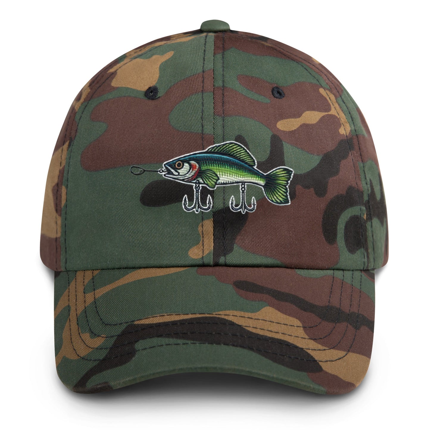 Embroidered Fishing Hat