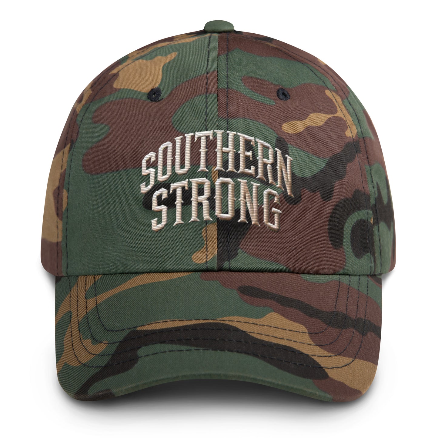 Embroidered 'Southern Strong' Dad Hat – Adjustable Low Profile Cap