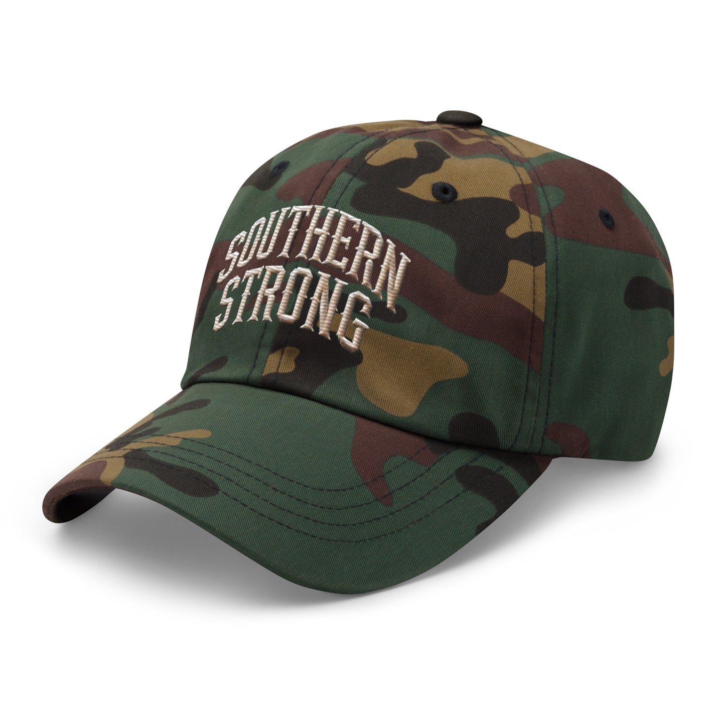 Embroidered 'Southern Strong' Dad Hat – Adjustable Low Profile Cap