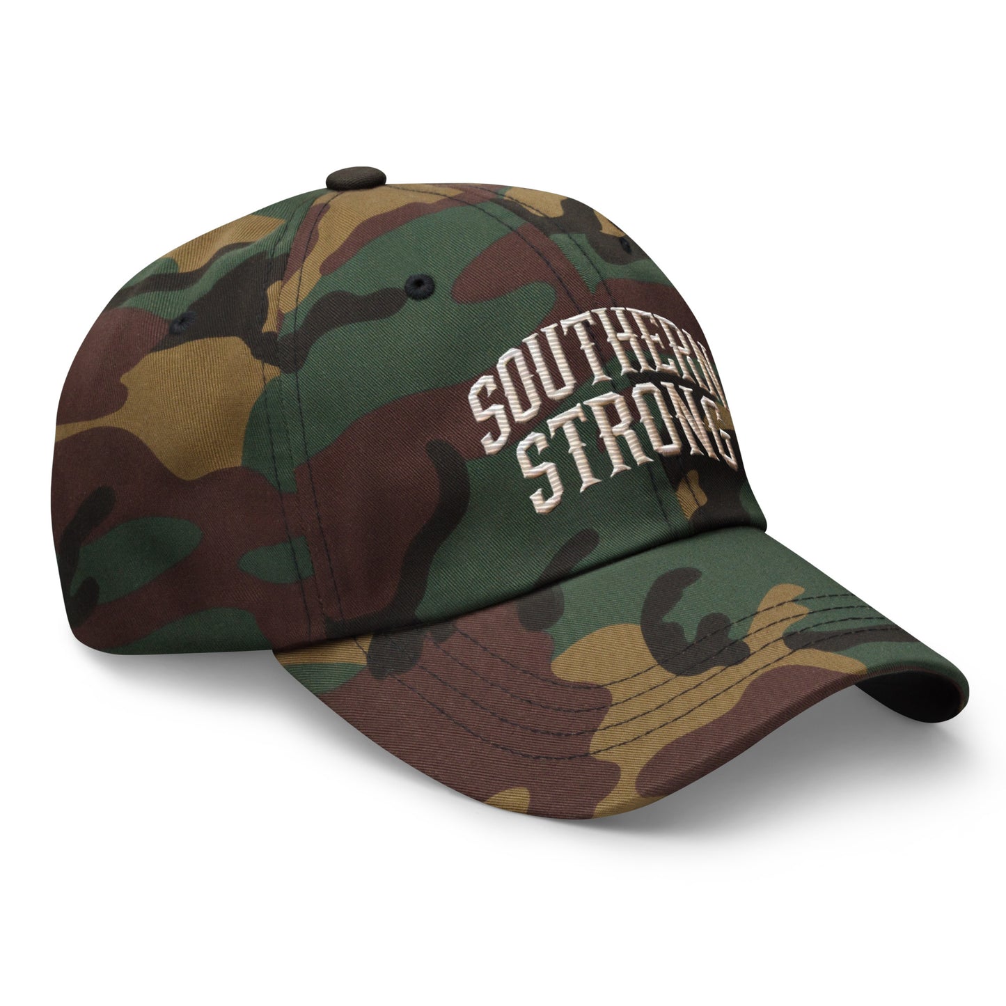 Embroidered 'Southern Strong' Dad Hat – Adjustable Low Profile Cap