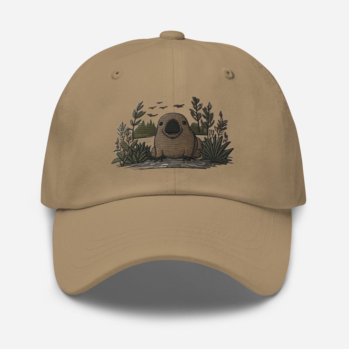 Embroidered Playful Australian Platypus Unique Style Accessory Great Gift Idea Outdoor Adventure Dad hat