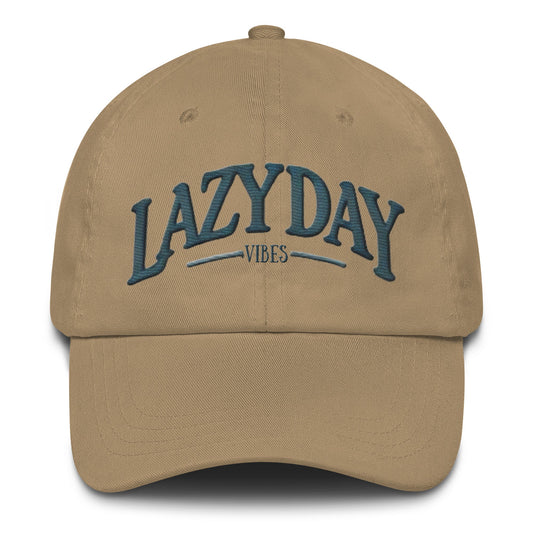 Lazy Day Vibes Embroidered Dad Hat