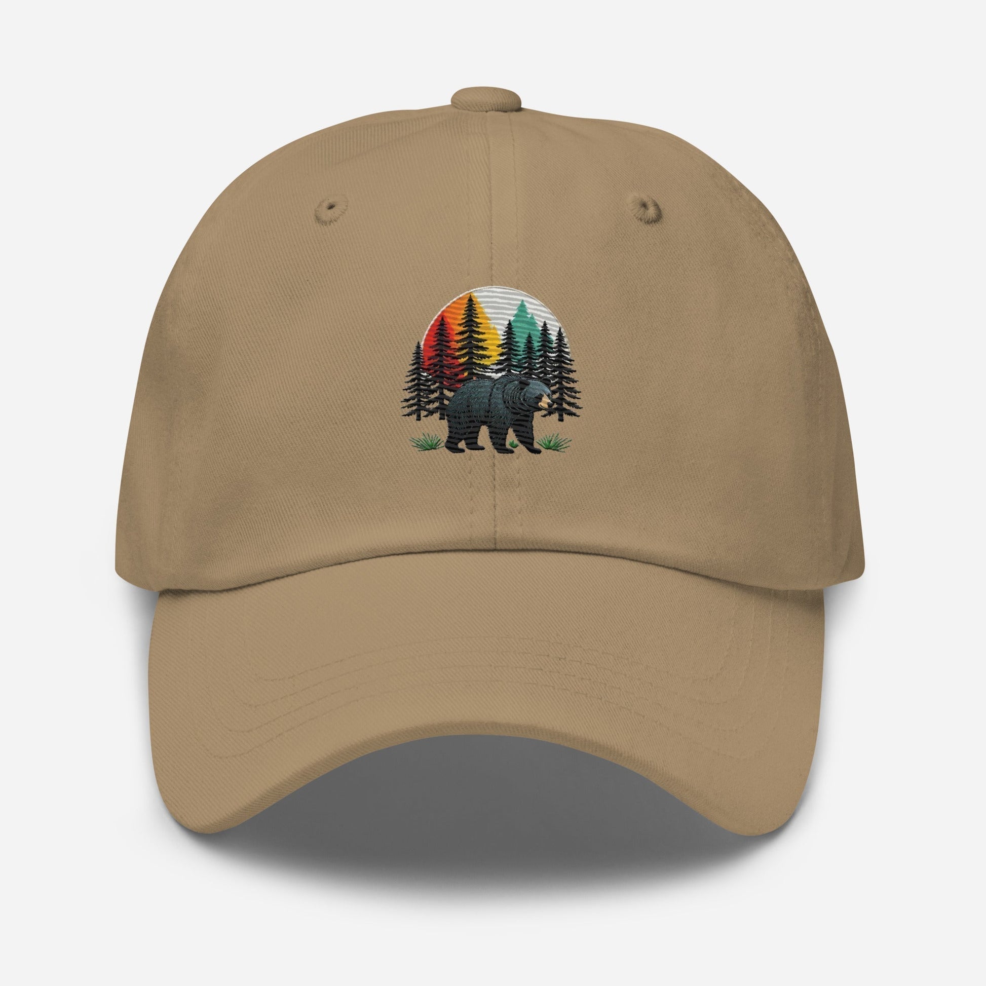 forest guardian black bear dad hat