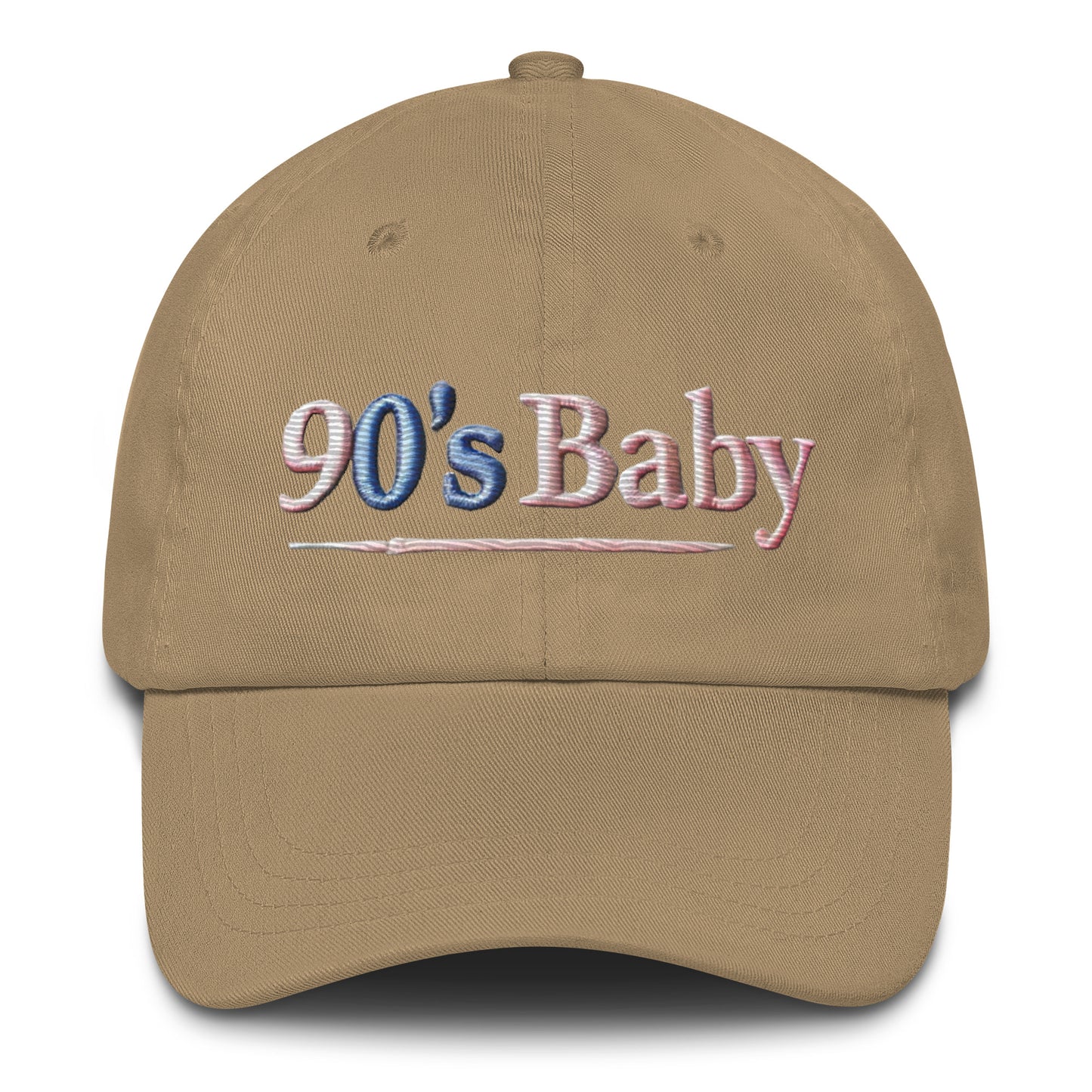 Embroidered 90's Baby' Dad Hat – Adjustable Low Profile Cap 90's Hat