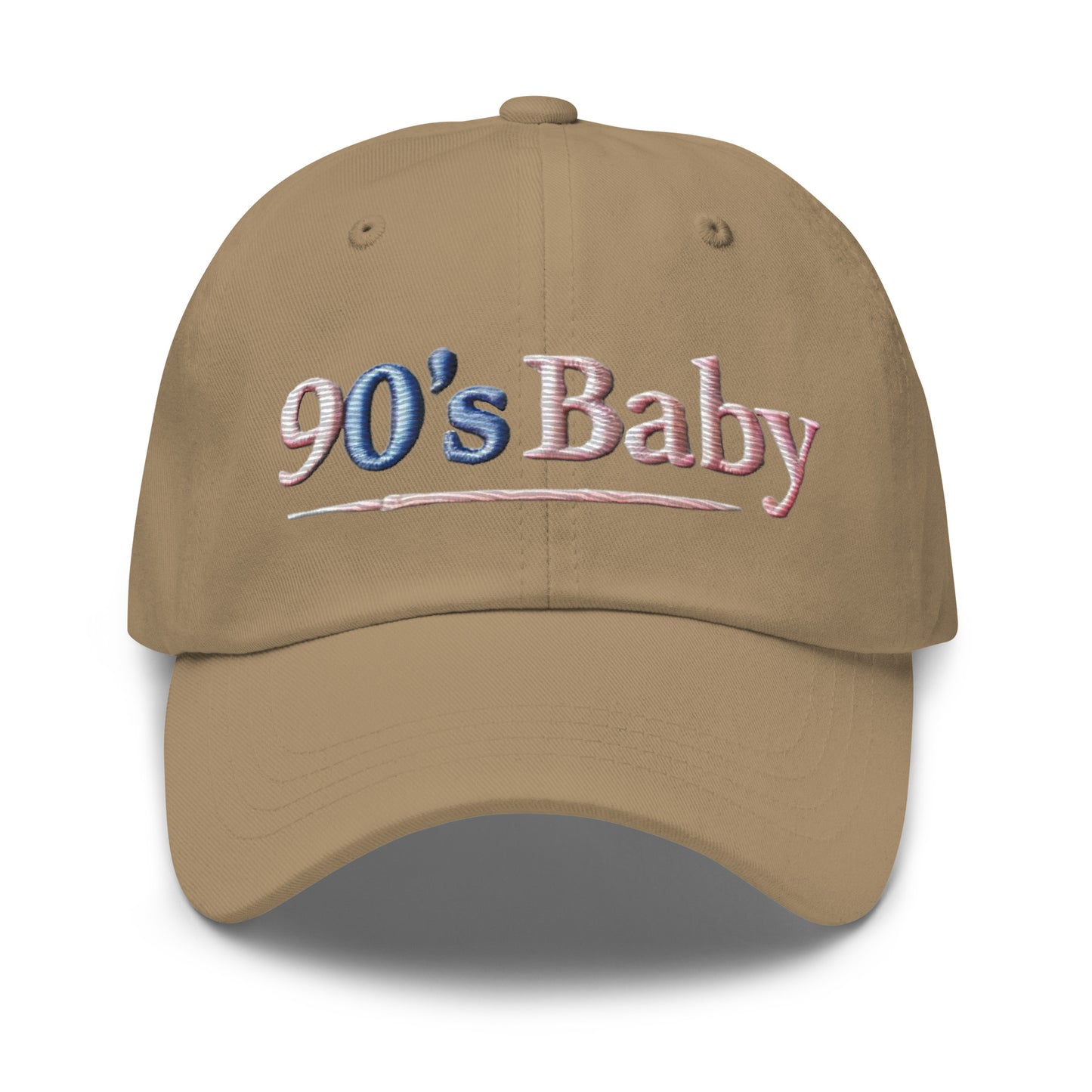 Embroidered 90's Baby' Dad Hat – Adjustable Low Profile Cap 90's Hat