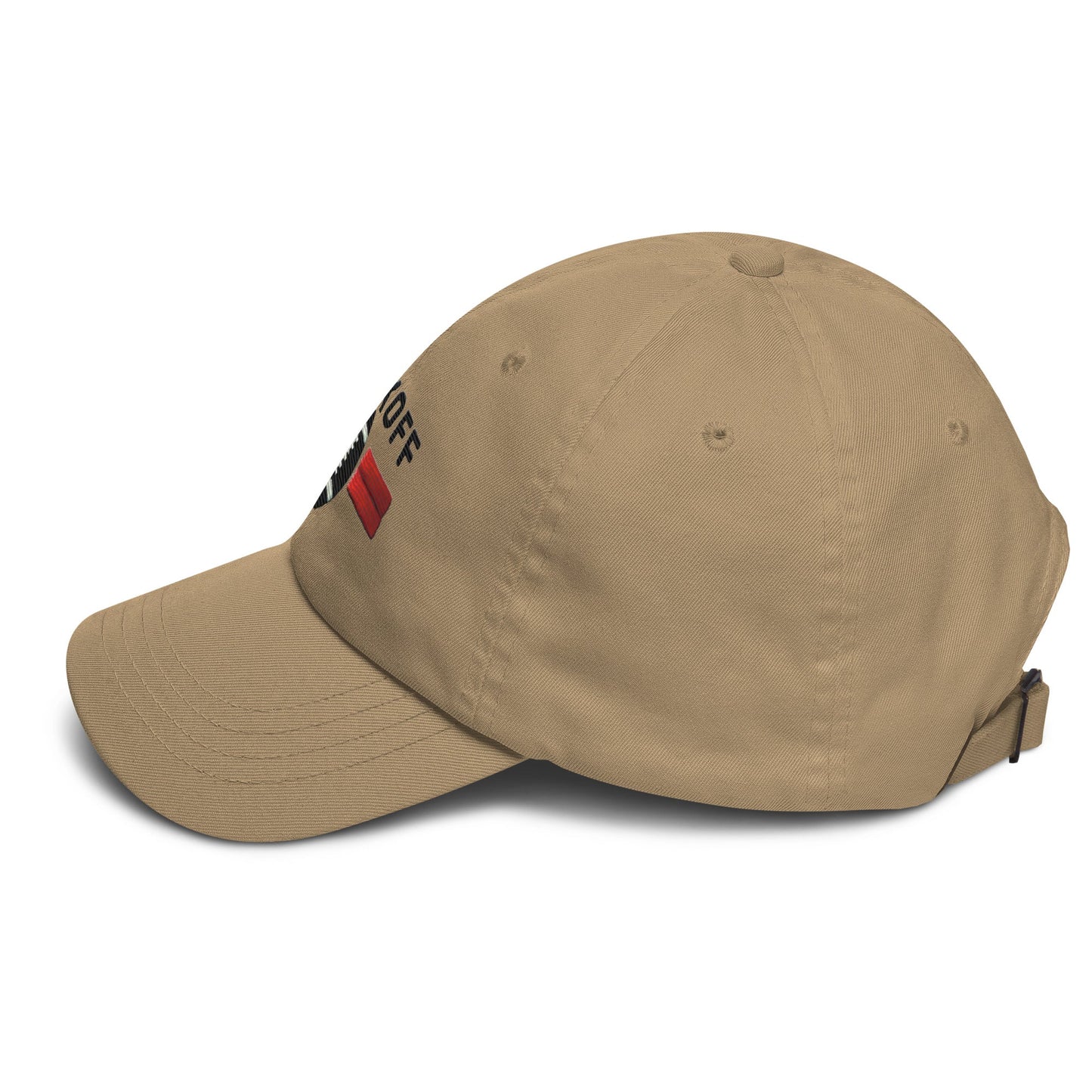 Embroidered "Football Kickoff" Dad Hat – Low Profile, Adjustable Strap & Curved Visor