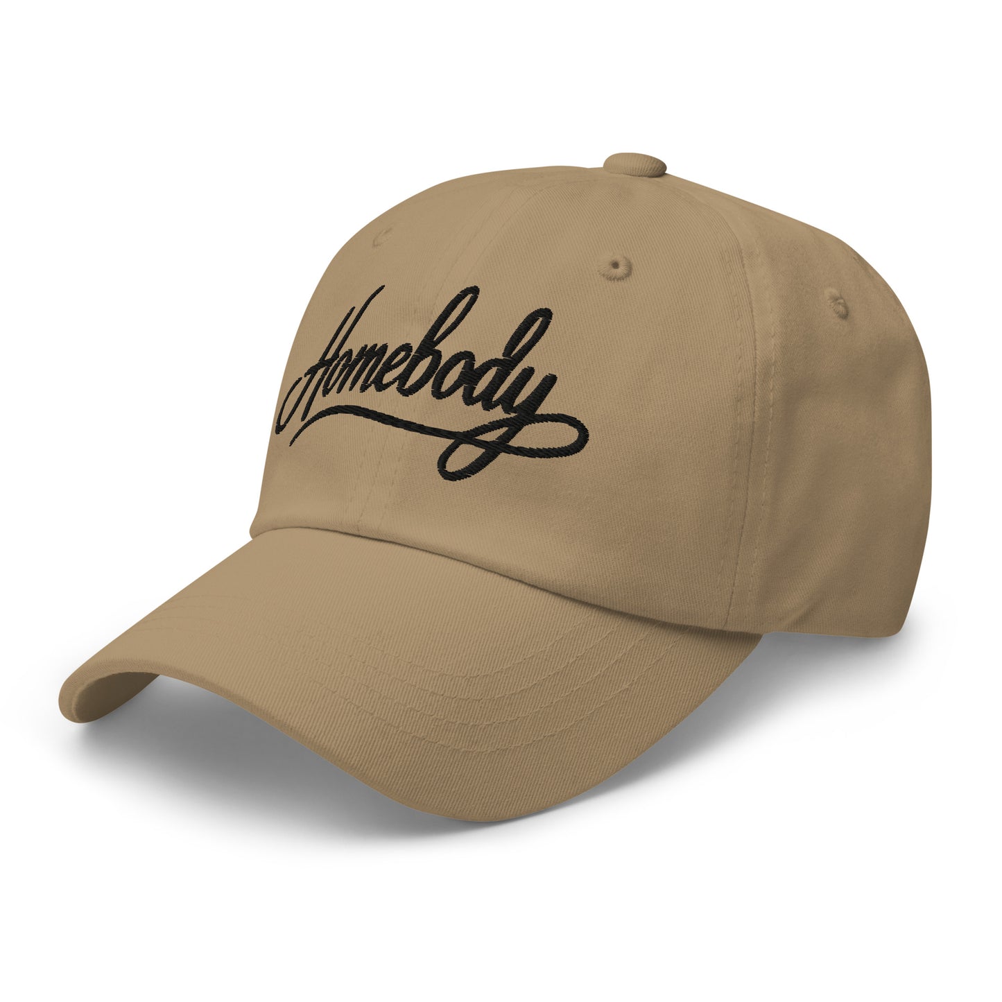 Embroidered 'Homebody' Dad Hat – Adjustable Low Profile Cap