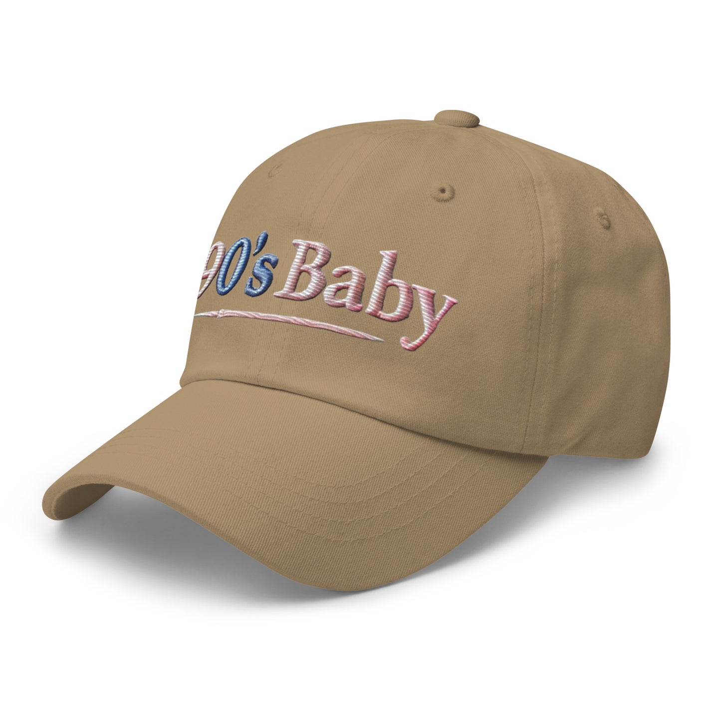 Embroidered 90's Baby' Dad Hat – Adjustable Low Profile Cap 90's Hat