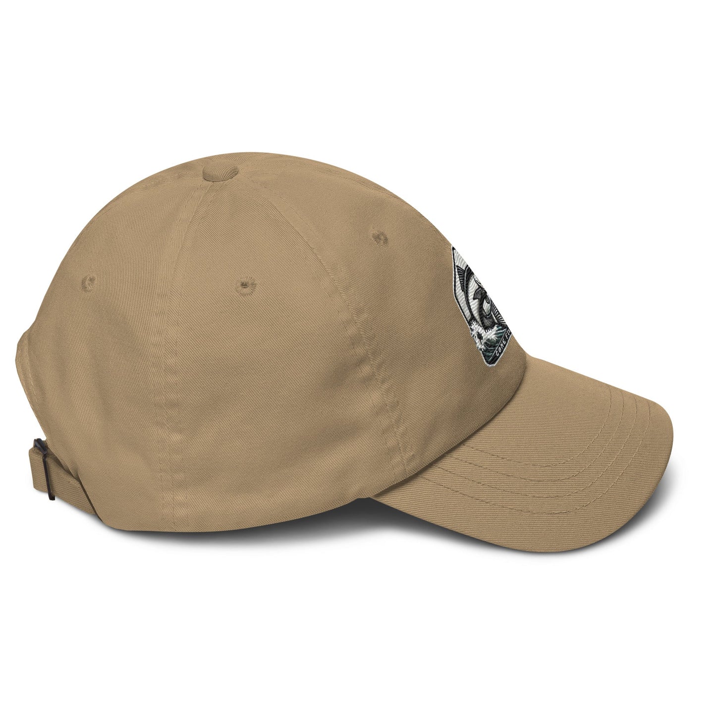 Embroidered Gone Fishin' Dad Hat