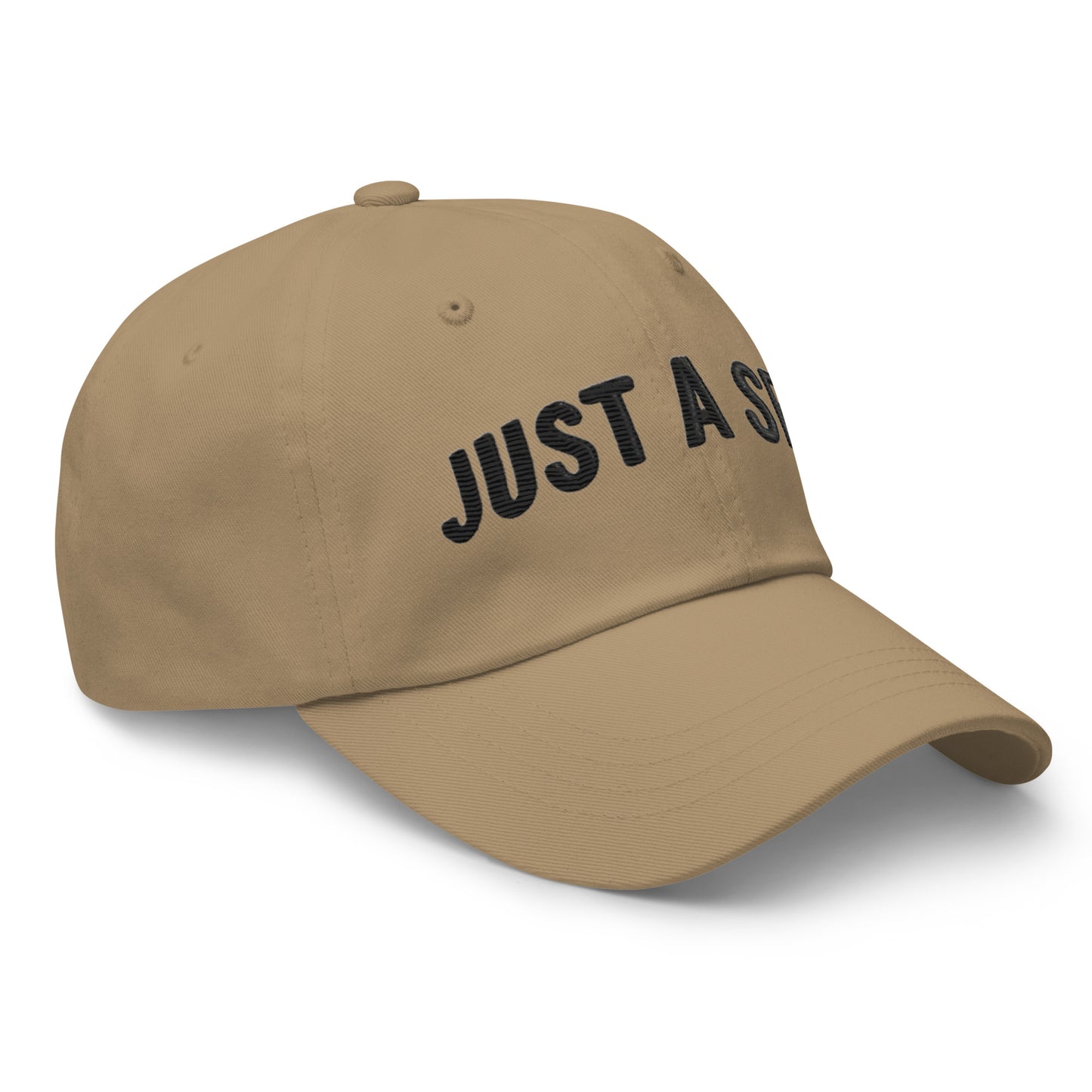 Embroidered "Just A Sec" Dad Hat – Comfortable & Classic for Sunny Days