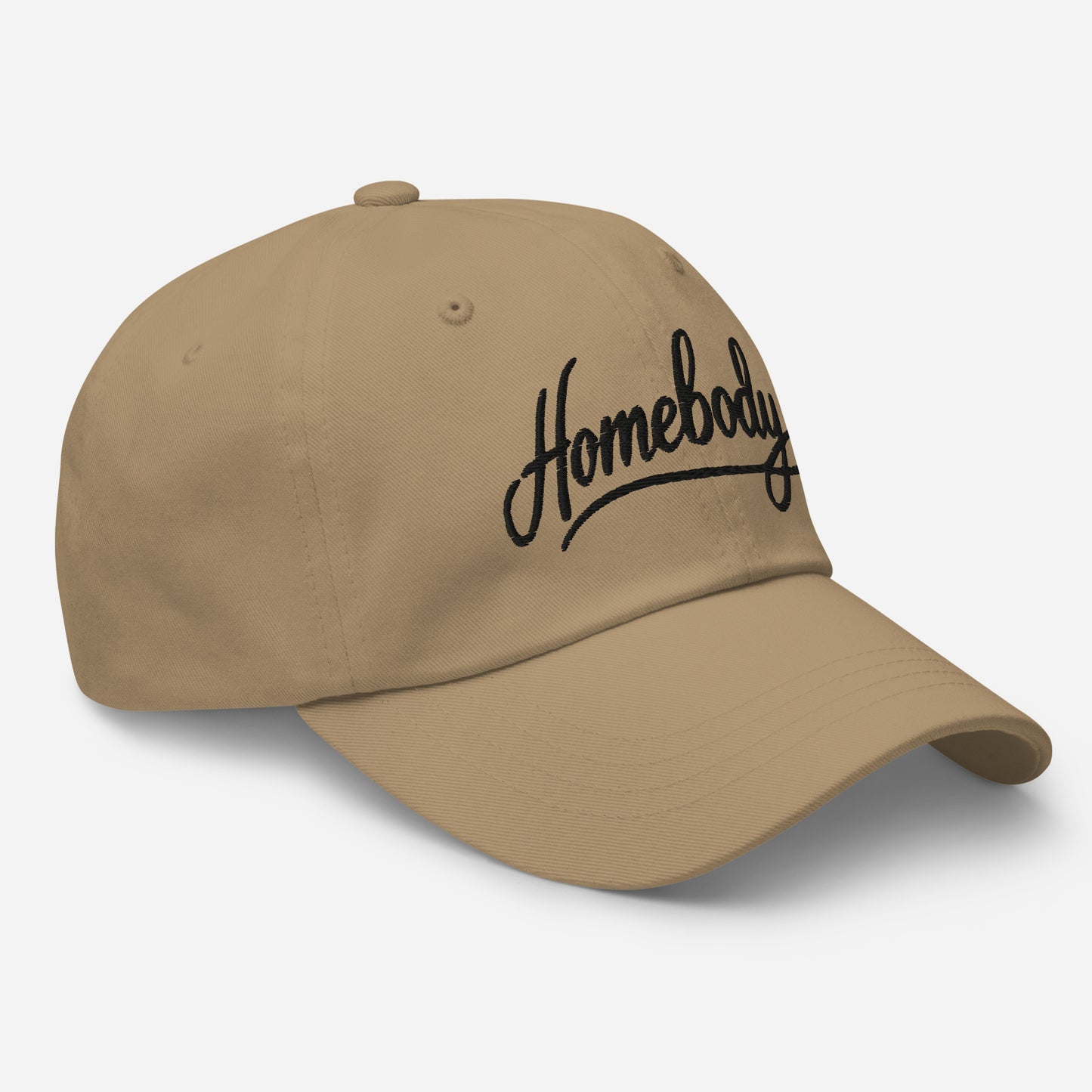 Embroidered 'Homebody' Dad Hat – Adjustable Low Profile Cap