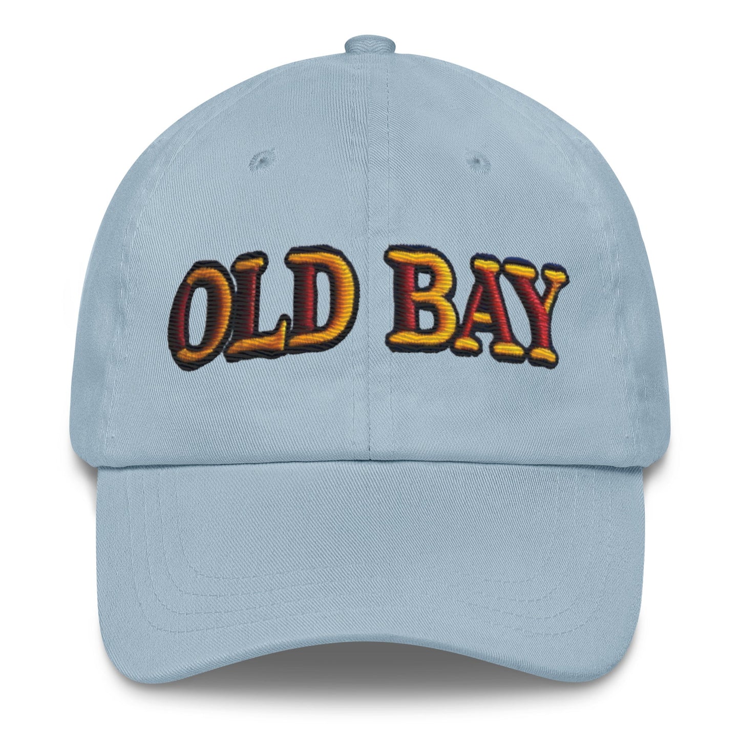 Old Bay Embroidered Dad Hat - Low Profile, Adjustable Strap, Comfortable Fit Great Gift Maryland Chesapeake Bay