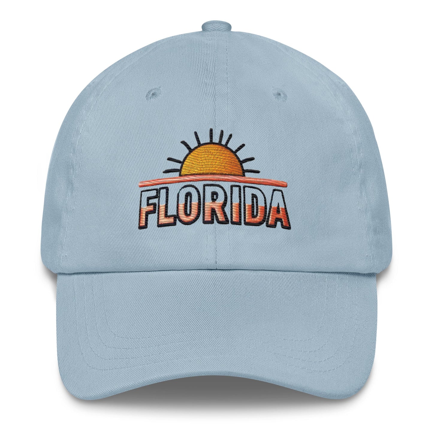 The Sunshine State Florida Dad Hat: Low-Profile, Embroidered, Adjustable Strap Vacation Hat Great Gift Idea