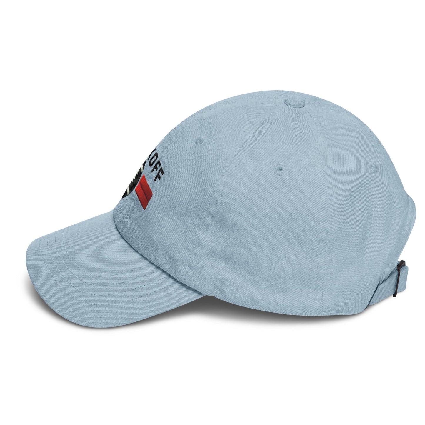 Embroidered "Football Kickoff" Dad Hat – Low Profile, Adjustable Strap & Curved Visor