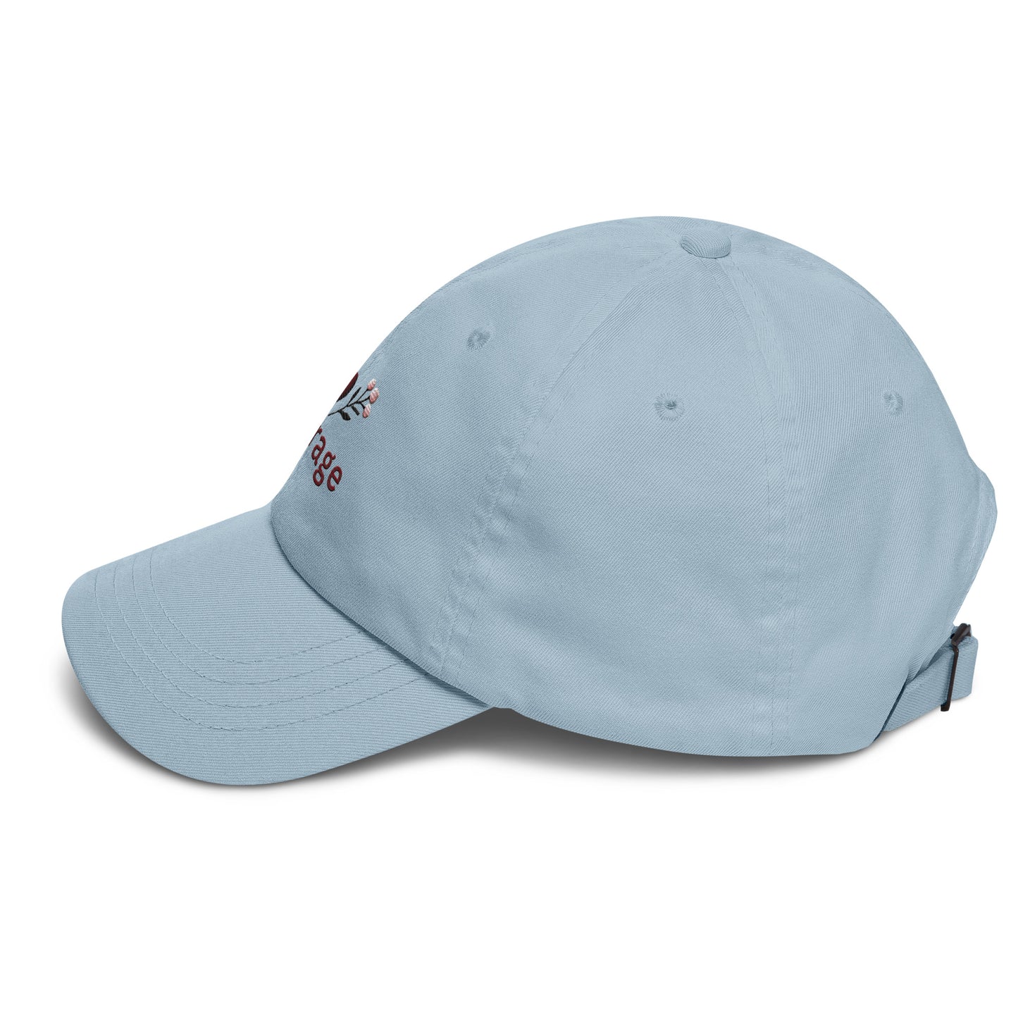 Embroidered 'Courage' Dad Hat – Adjustable Low Profile Empower Uplifting Hat