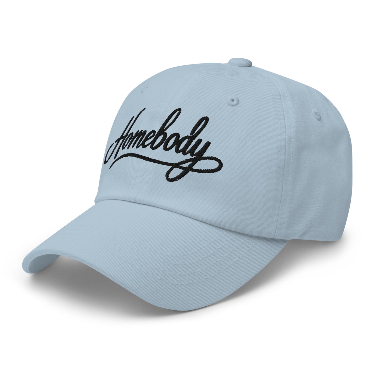 Embroidered 'Homebody' Dad Hat – Adjustable Low Profile Cap