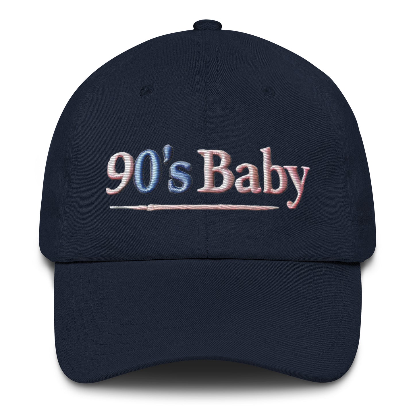 Embroidered 90's Baby' Dad Hat – Adjustable Low Profile Cap 90's Hat