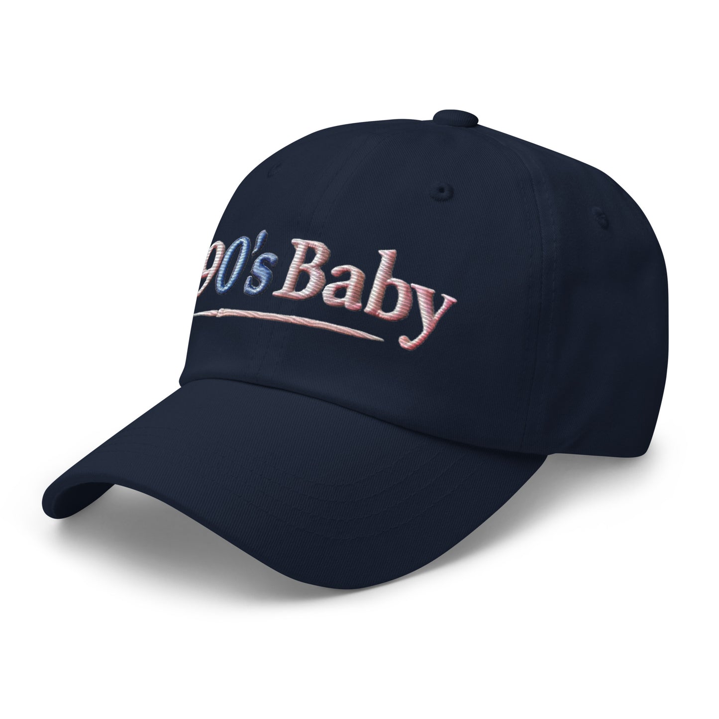 Embroidered 90's Baby' Dad Hat – Adjustable Low Profile Cap 90's Hat