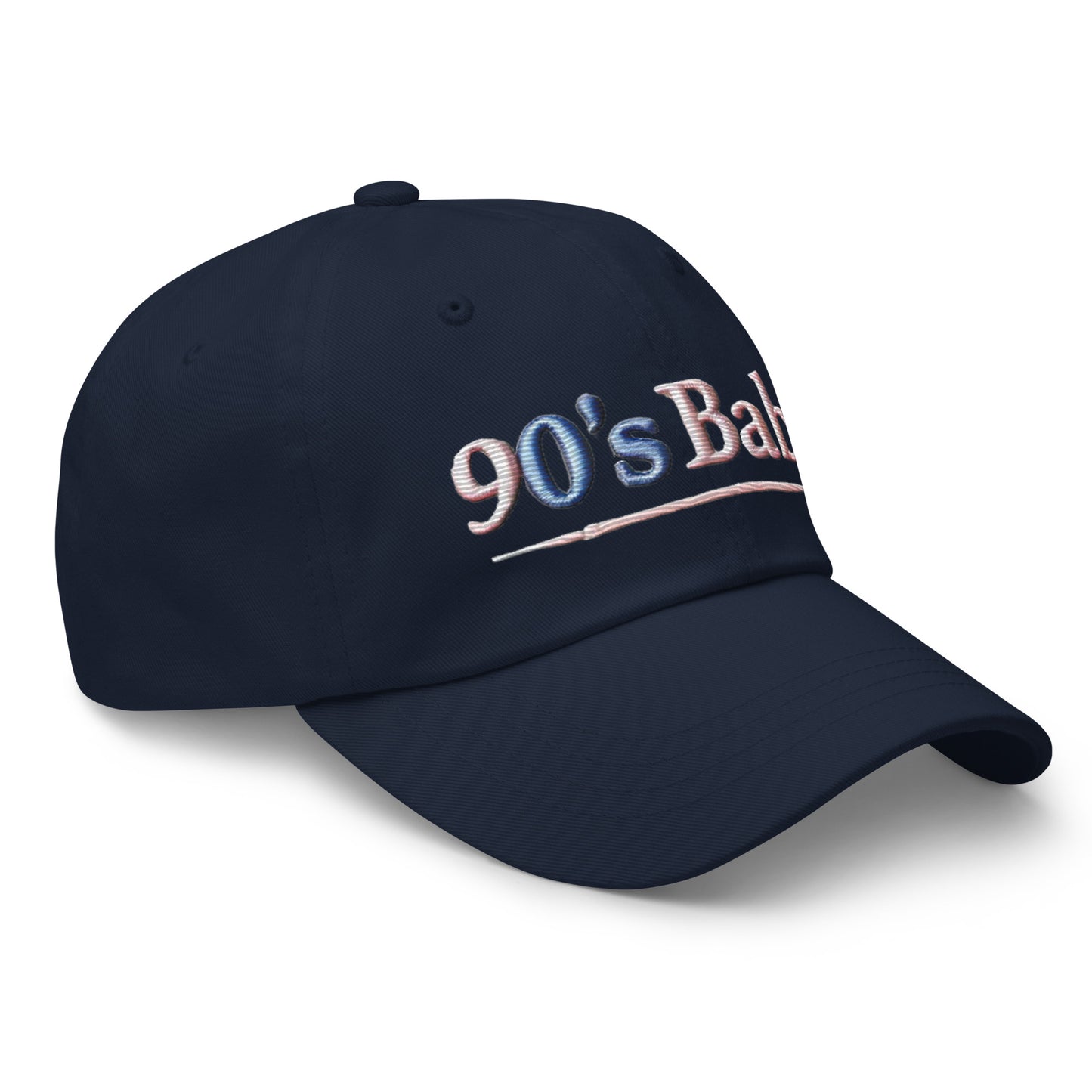 Embroidered 90's Baby' Dad Hat – Adjustable Low Profile Cap 90's Hat