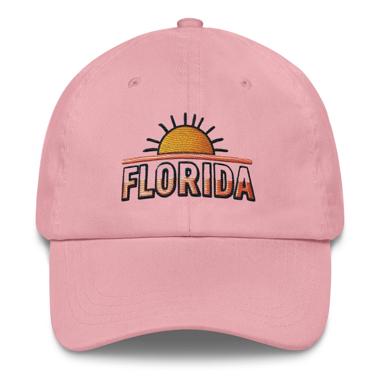 The Sunshine State Florida Dad Hat: Low-Profile, Embroidered, Adjustable Strap Vacation Hat Great Gift Idea