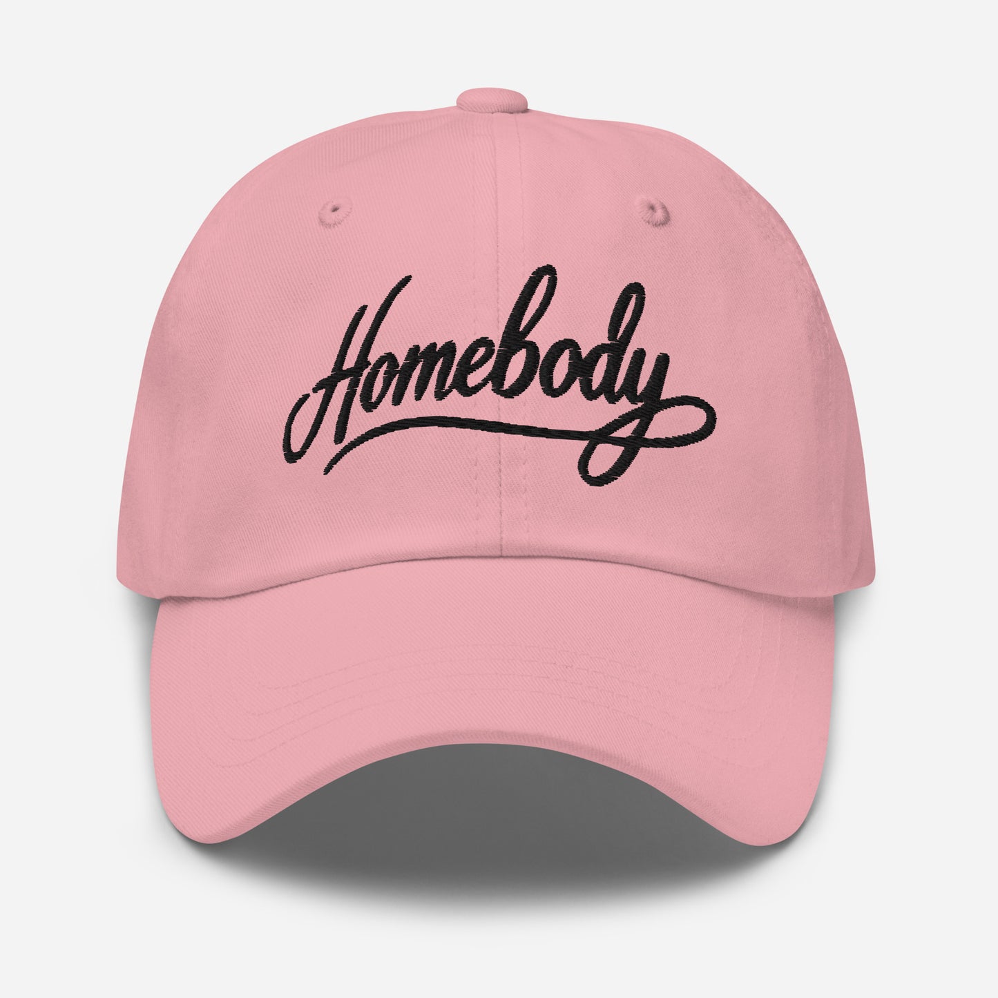 Embroidered 'Homebody' Dad Hat – Adjustable Low Profile Cap