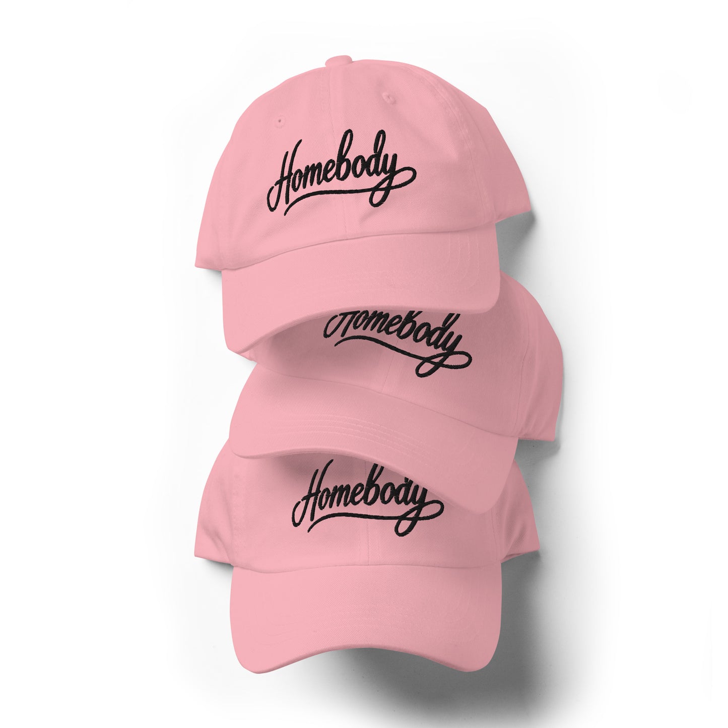 Embroidered 'Homebody' Dad Hat – Adjustable Low Profile Cap