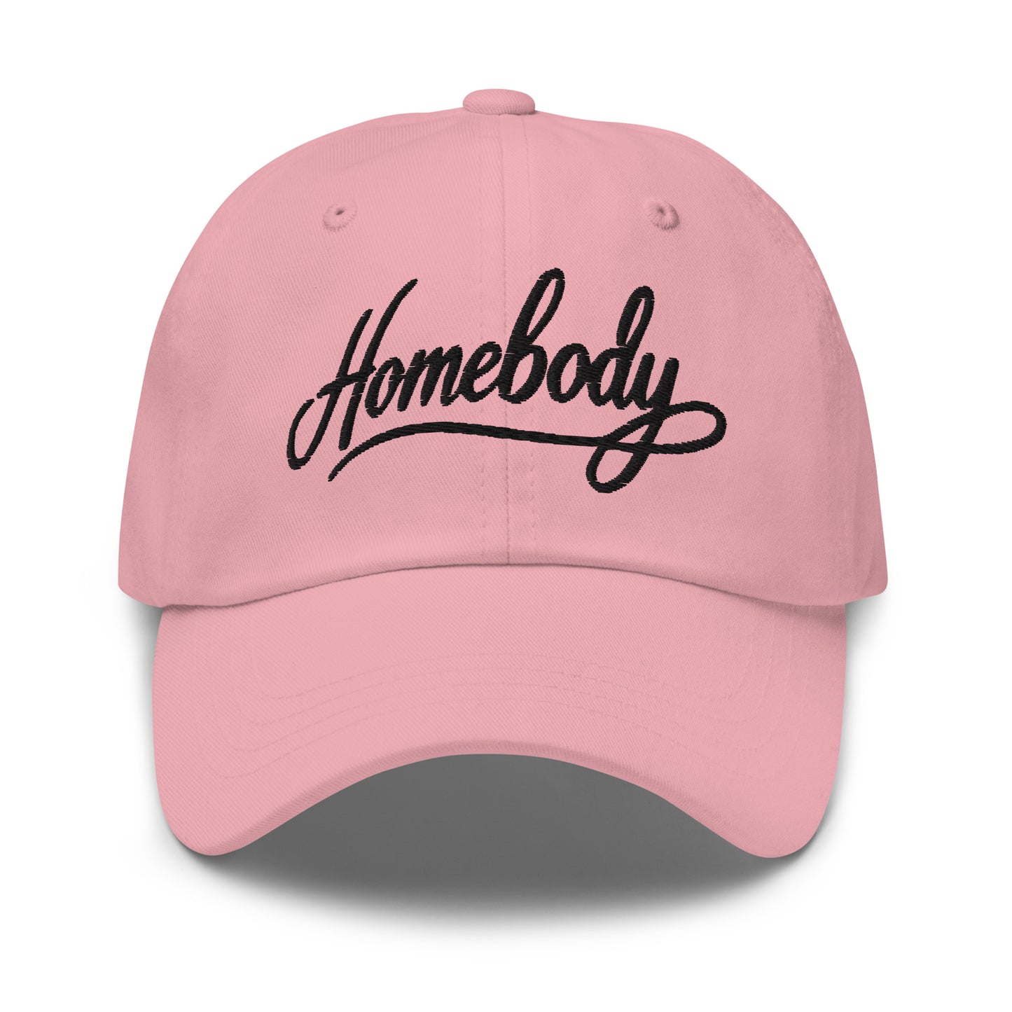 Embroidered 'Homebody' Dad Hat – Adjustable Low Profile Cap