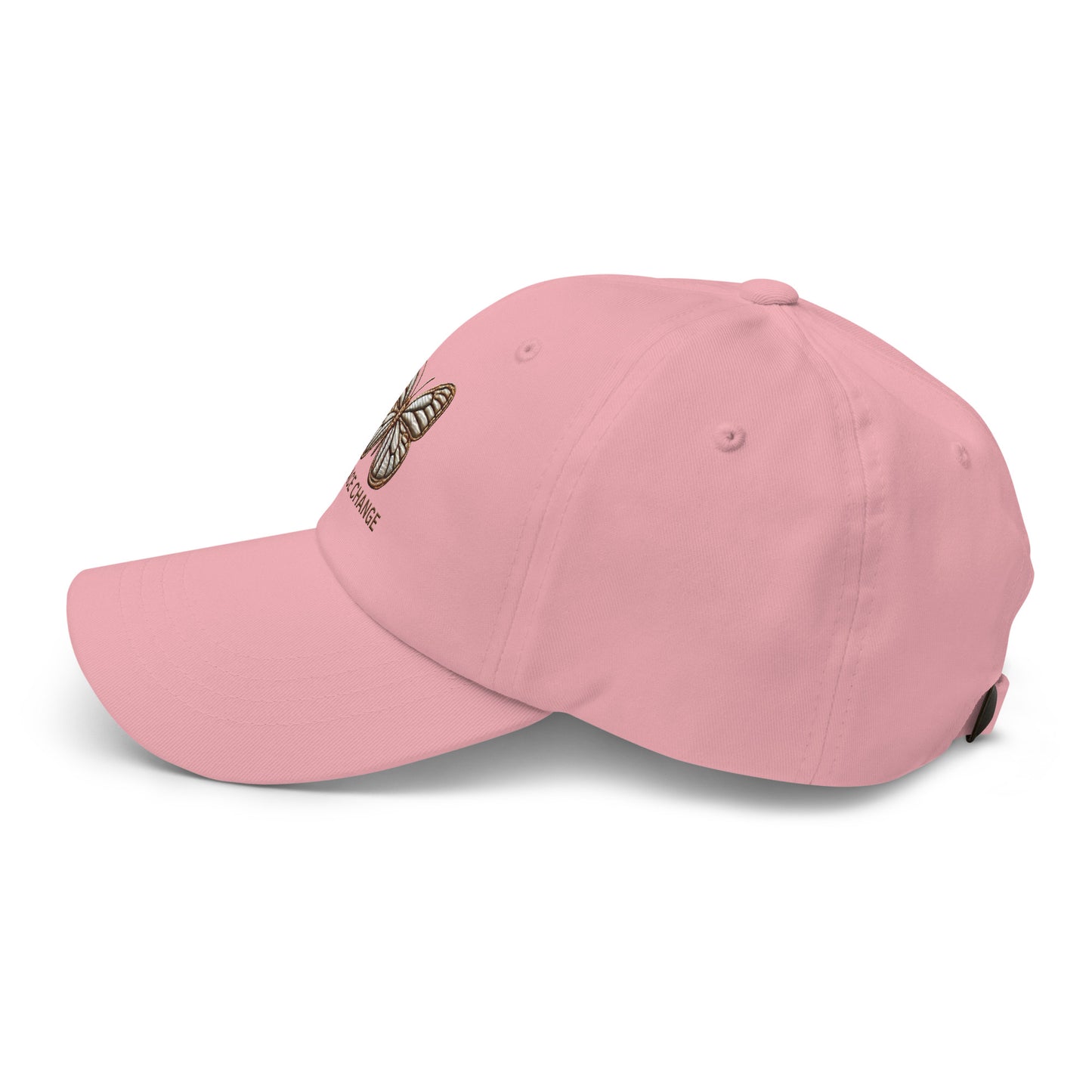 Embroidered 'Simplicity of the Beautiful Butterfly Embrace Change' Dad Hat – Stylish and Comfortable