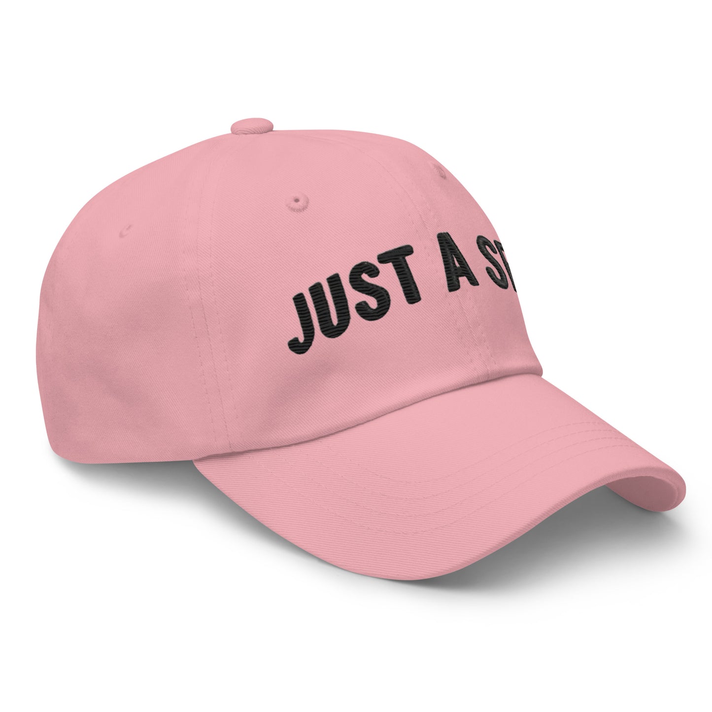 Embroidered "Just A Sec" Dad Hat – Comfortable & Classic for Sunny Days