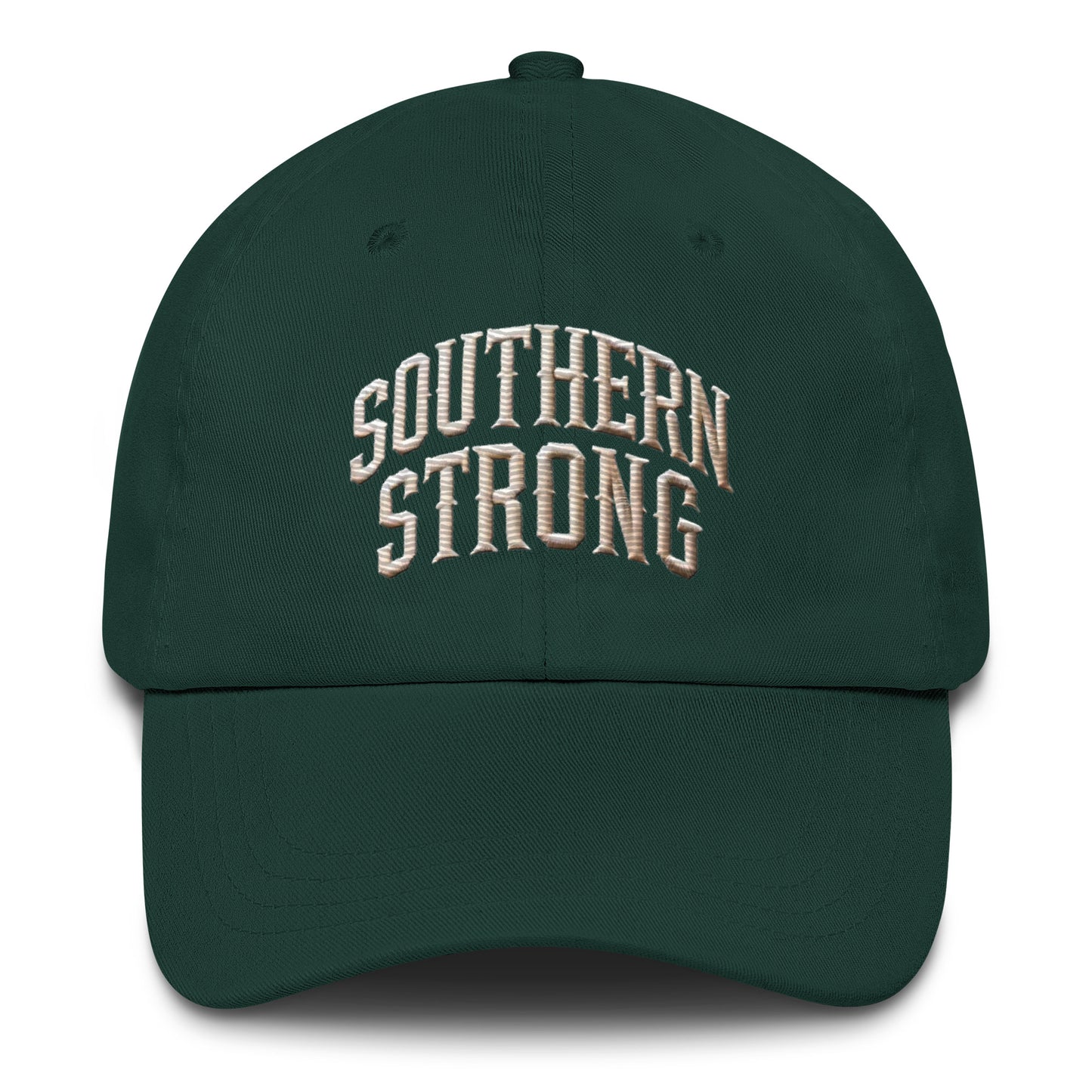 Embroidered 'Southern Strong' Dad Hat – Adjustable Low Profile Cap