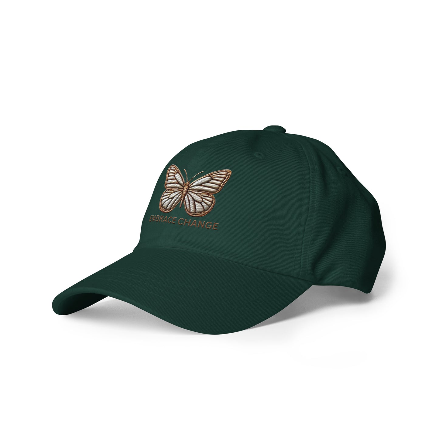 Embroidered 'Simplicity of the Beautiful Butterfly Embrace Change' Dad Hat – Stylish and Comfortable