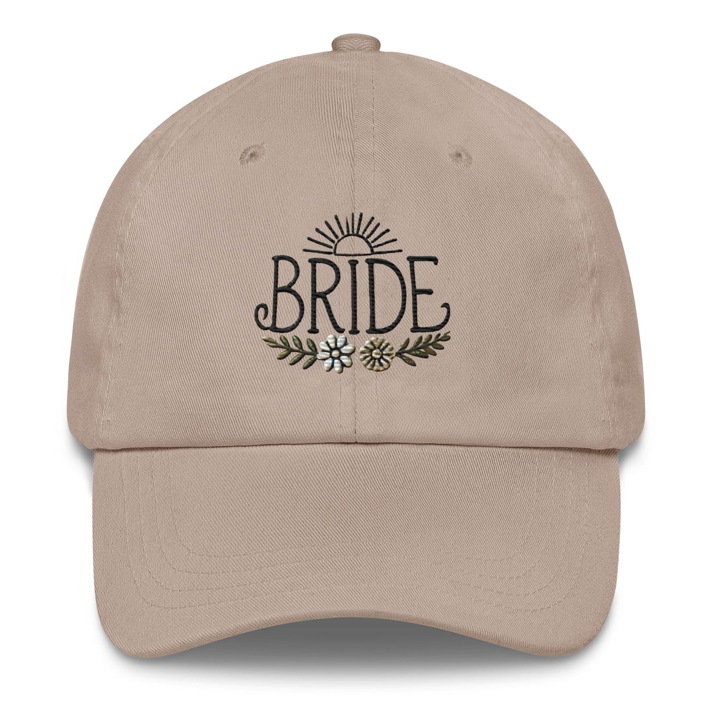 Boho Bride Hippie-Inspired Dad Hat - Effortless Wedding Day Style Bridal Gift Idea