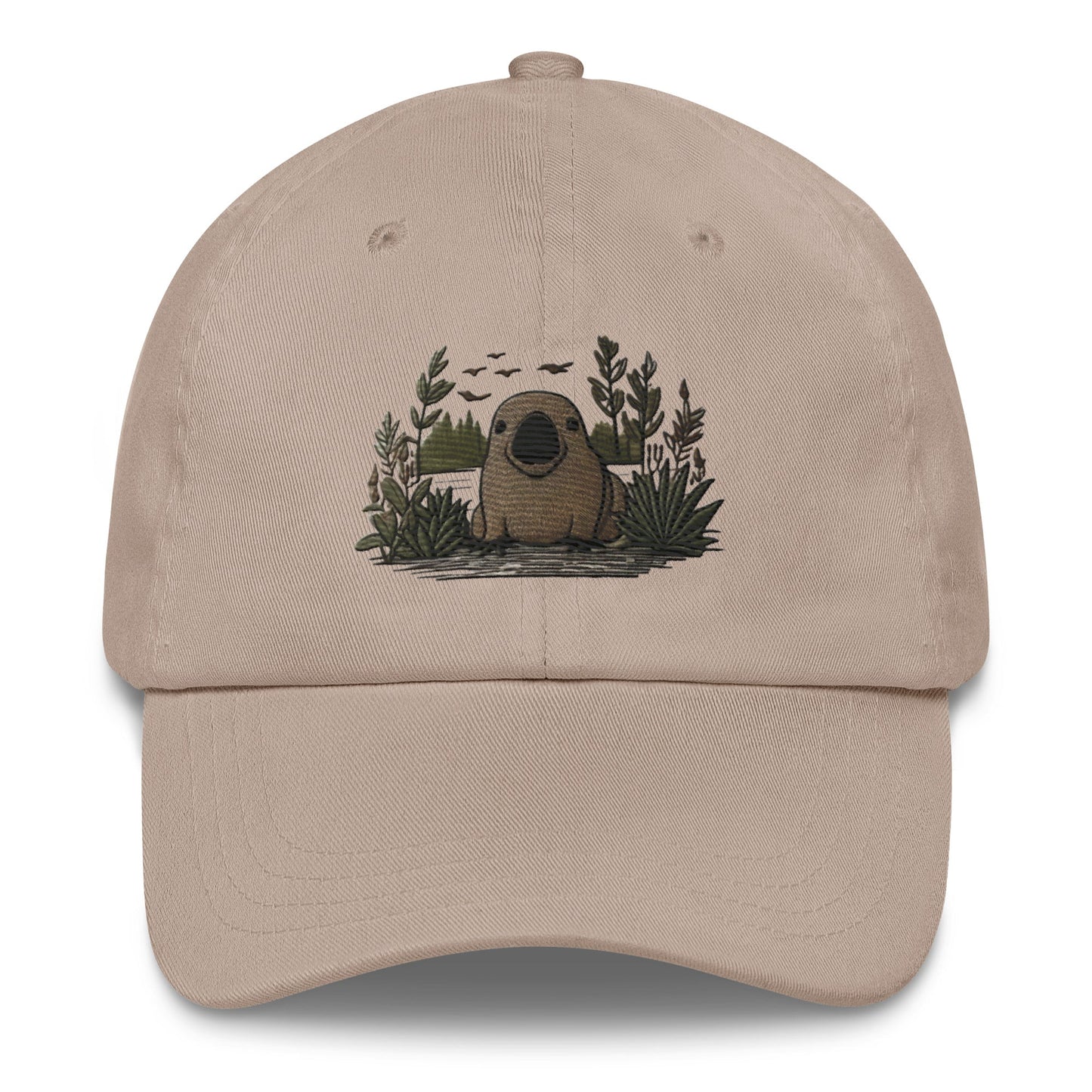 Embroidered Playful Australian Platypus Unique Style Accessory Great Gift Idea Outdoor Adventure Dad hat