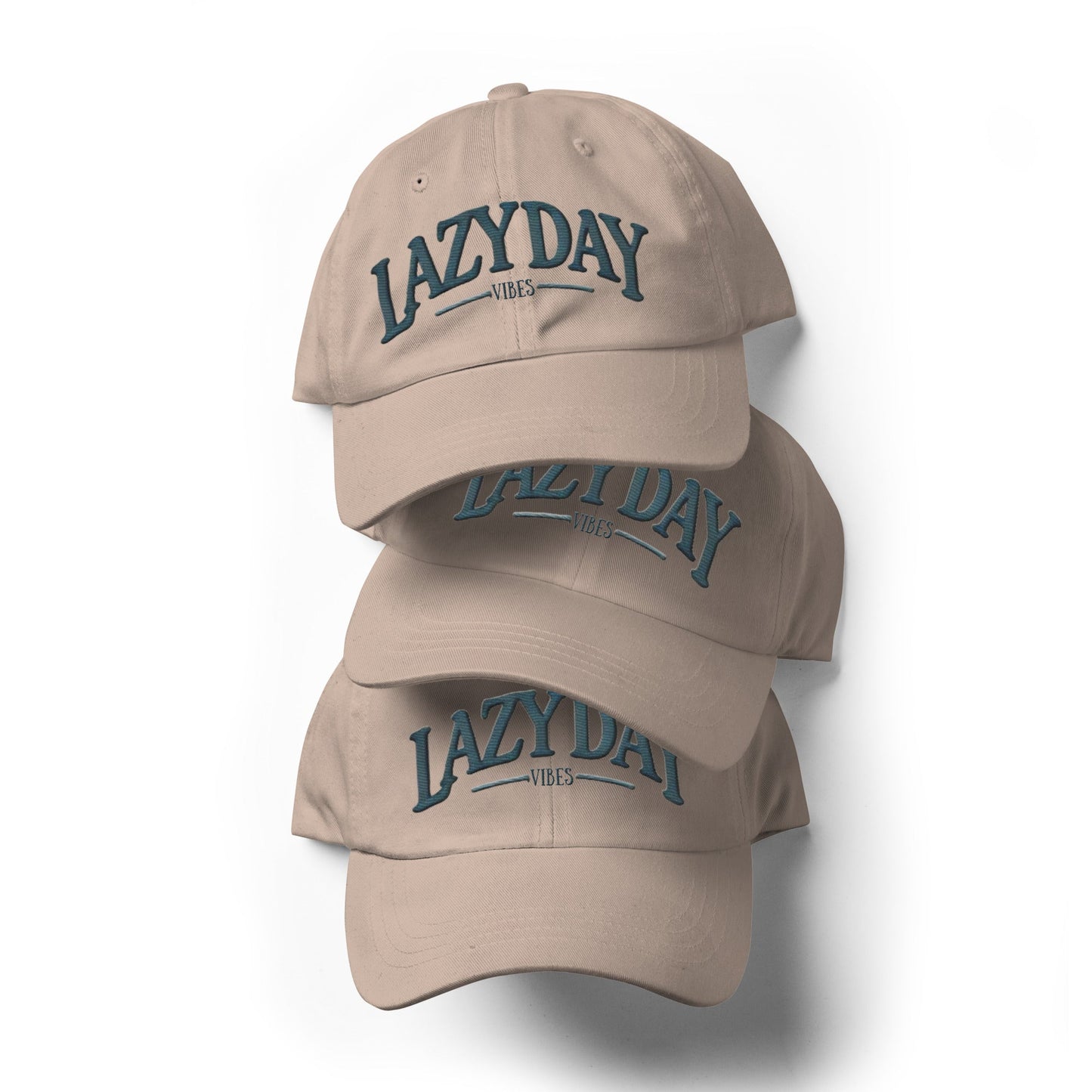 Lazy Day Vibes Embroidered Dad Hat